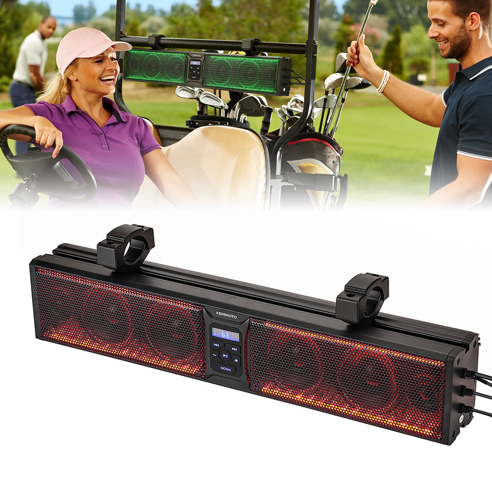 Kemimoto soundbar bluetooth RGB 26 pollici 500W