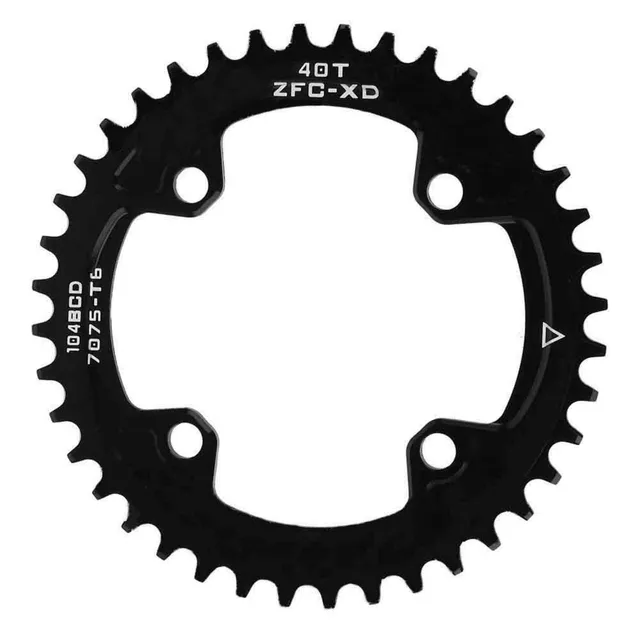 Kuuleyn corona bici 40T BCD 104mm alluminio nero stretta-larga