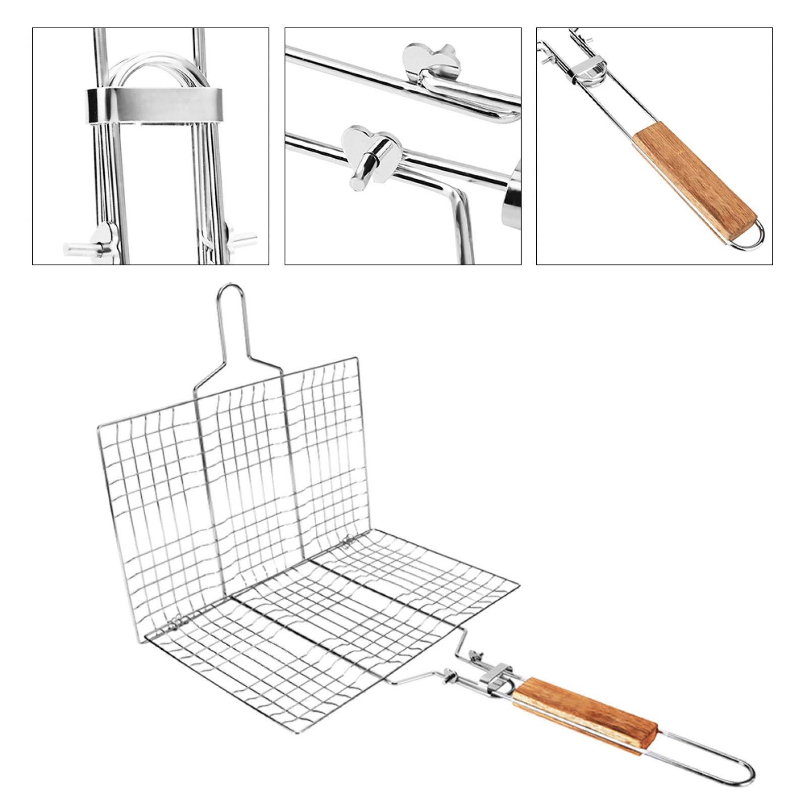 Kuuleyn griglia pesce barbecue pieghevole 34,5 cm