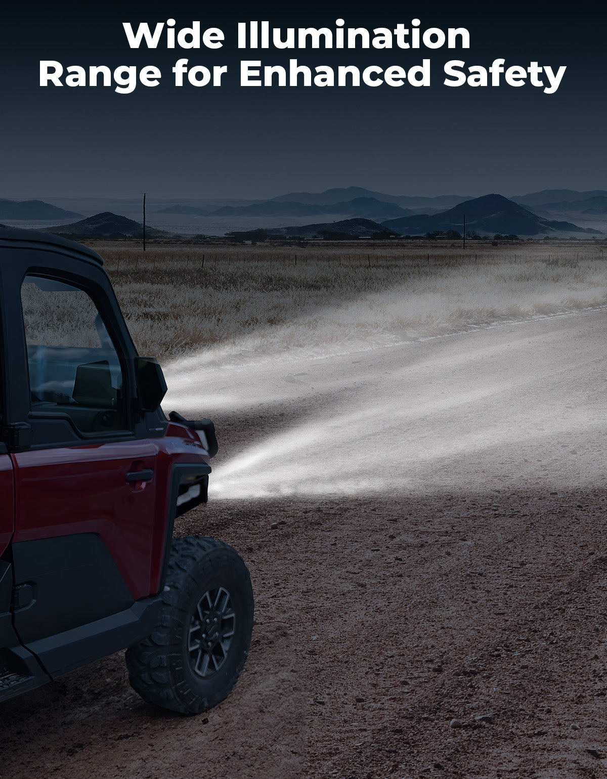 KEMIMOTO Luci LED Paraurti Ranger XD 1500 2 Pezzi