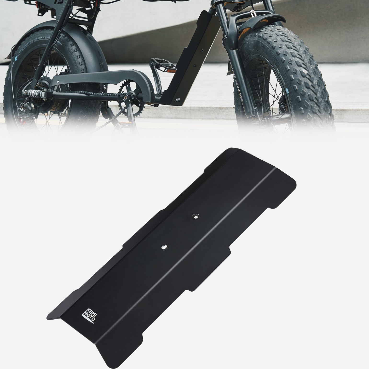 KEMIMOTO Super73 parafango centrale ebike nero 355 mm