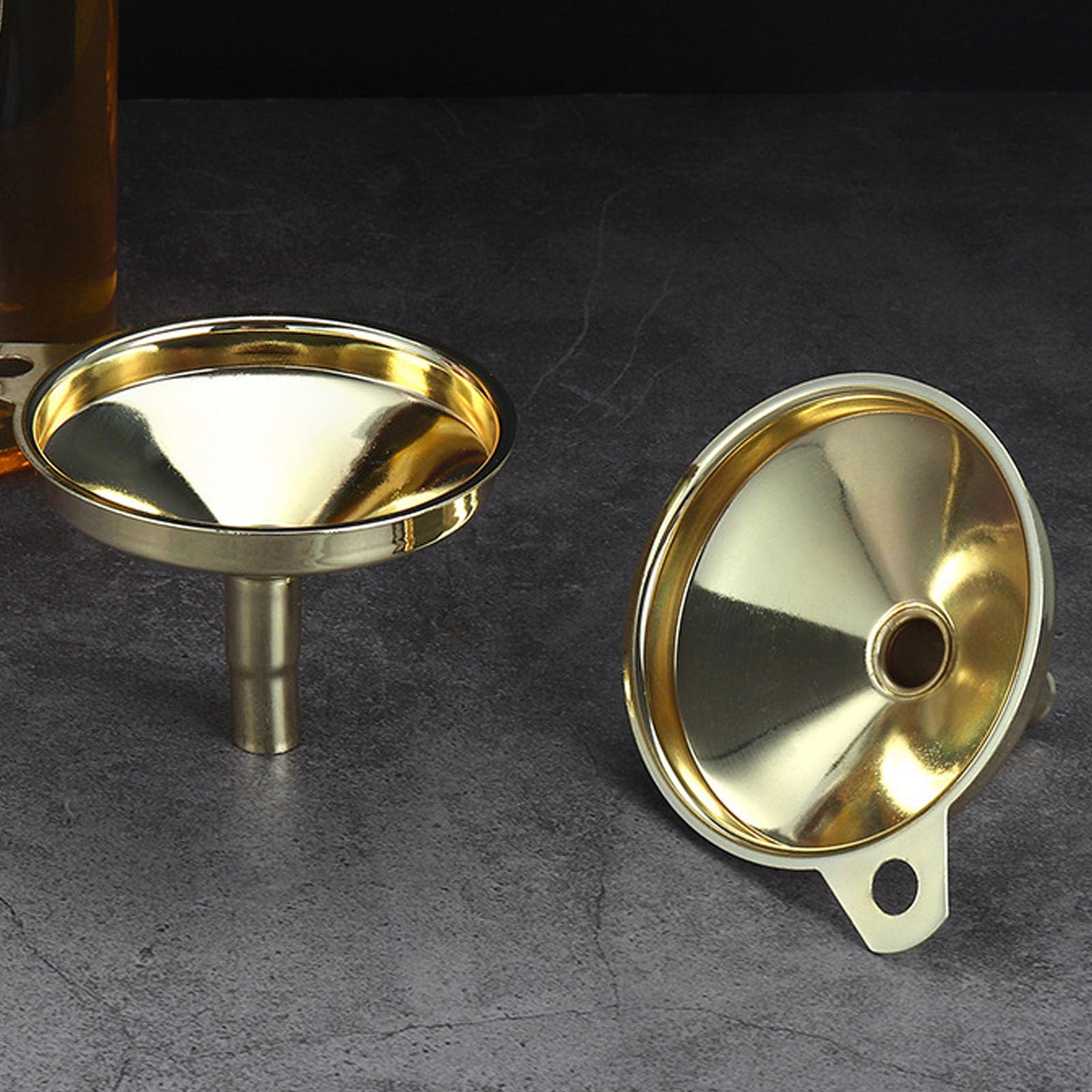 Kuuleyn mini imbuto cucina acciaio inox dorato versamento preciso