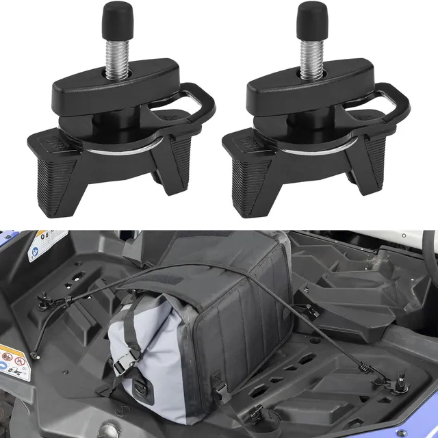 KEMIMOTO Ancoraggi Tie Down 2 Pezzi ganci carico inox