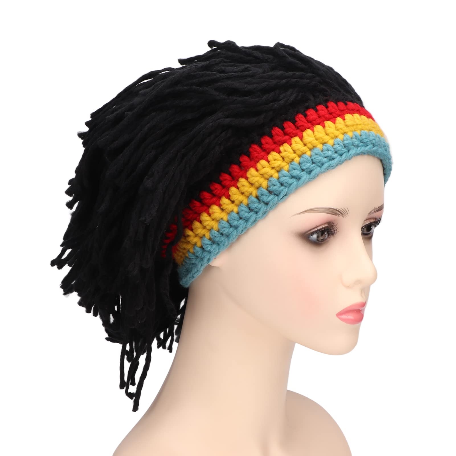 Kuuleyn Berretto Lavoro Maglia con Dreadlocks Unisex Caldo