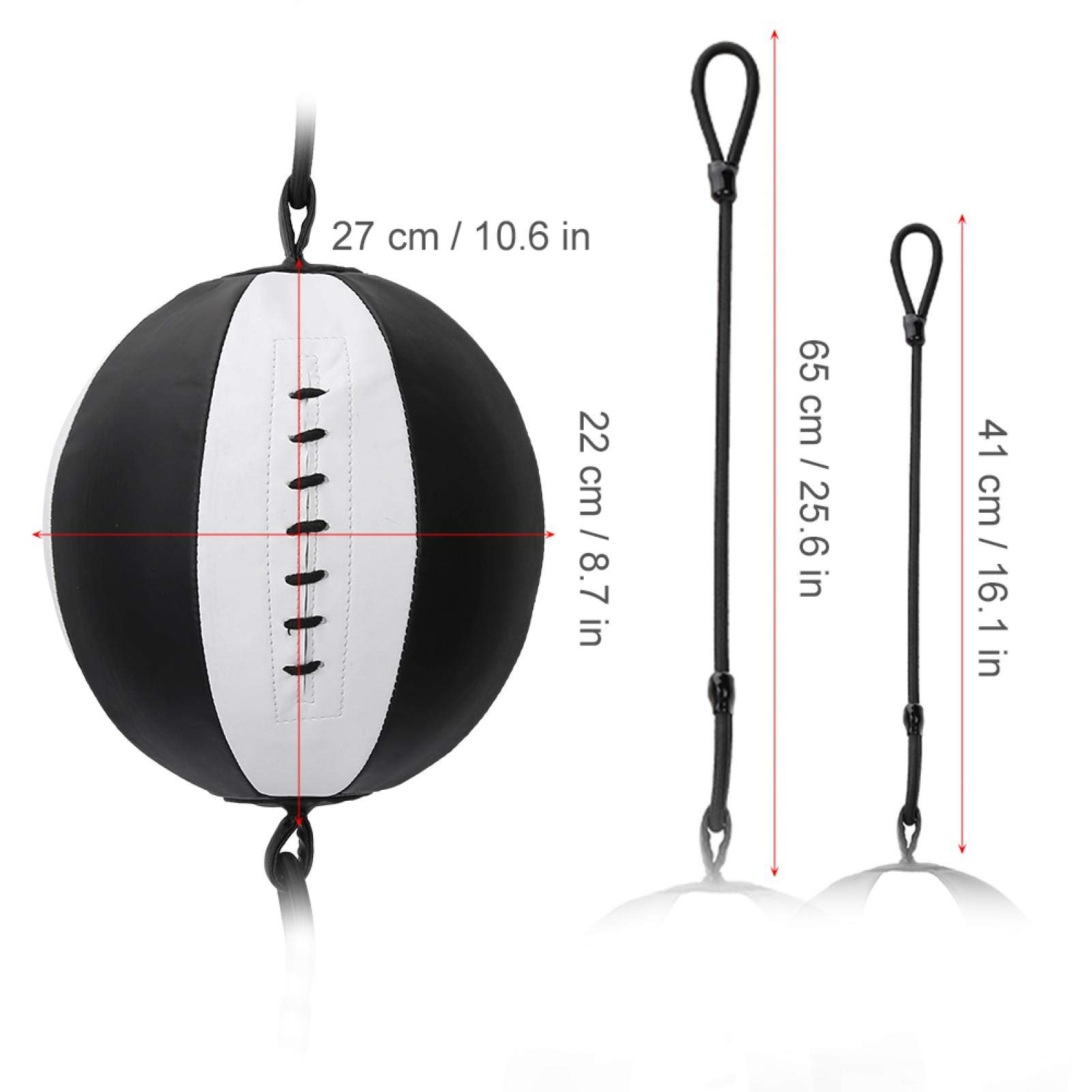 Kuuleyn palla da boxe in pelle PU con corde