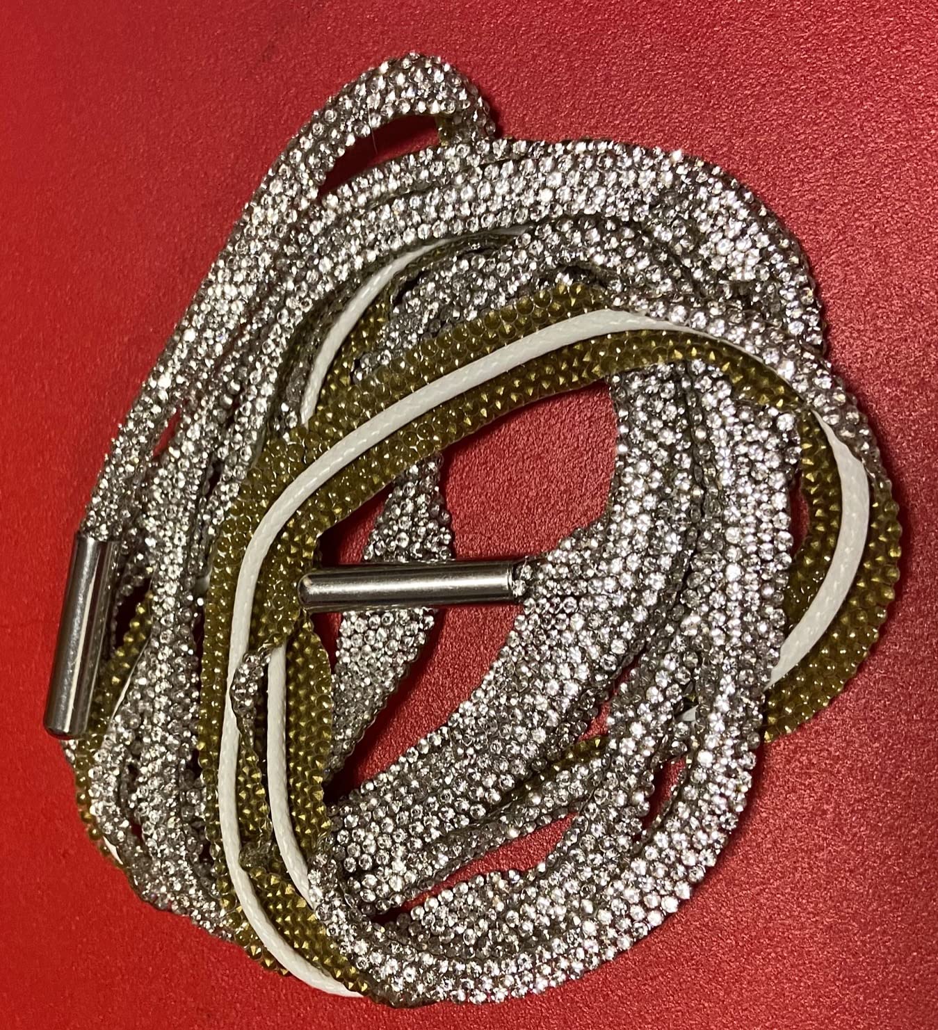 Hapivida Lacci Strass 120 cm Scarpe 1 Pezzo Vetro