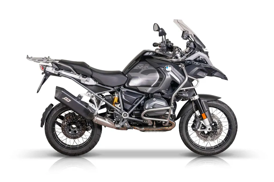 QD Exhaust Tourance R1200 1250 GS slip-on omologato