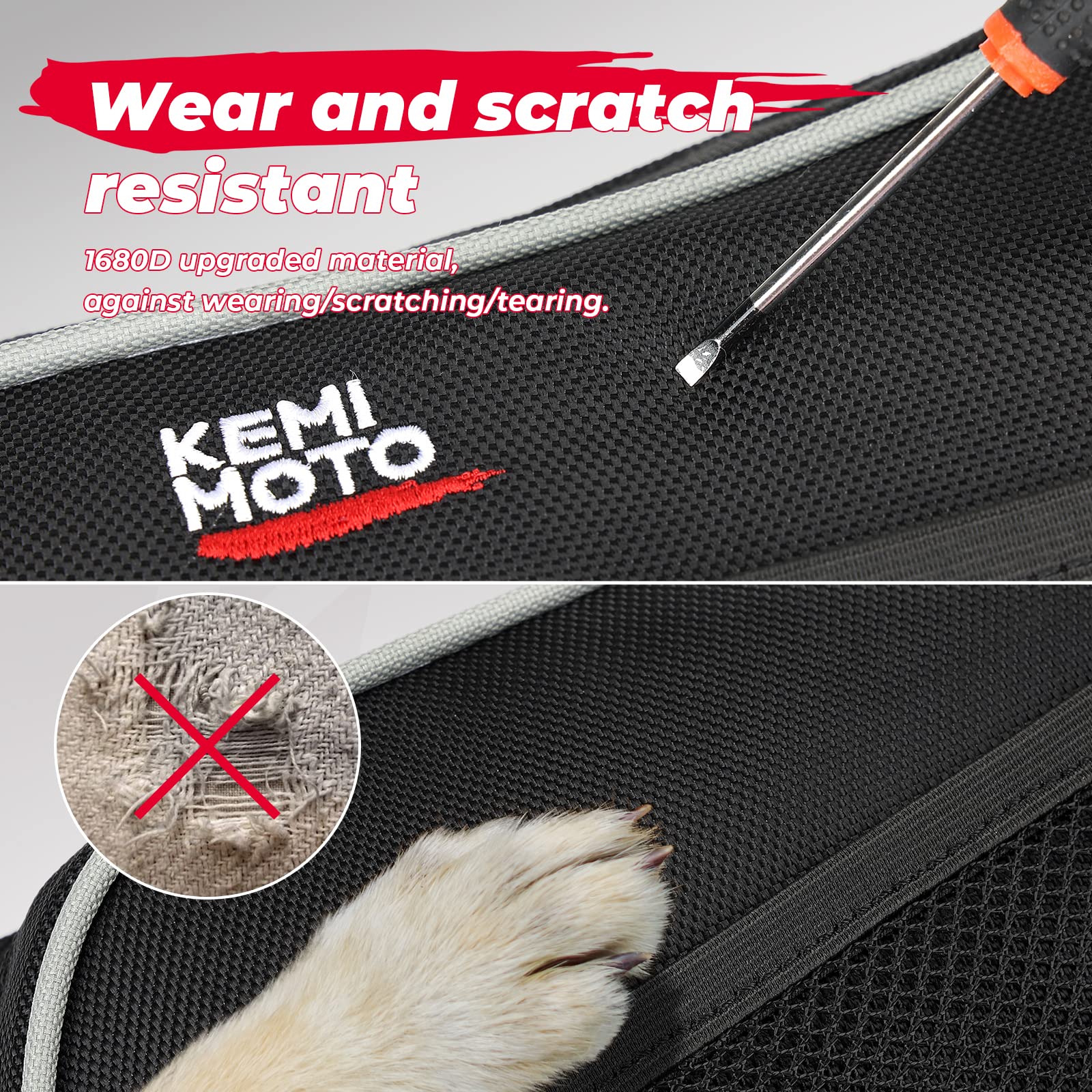 KEMIMOTO Borse Porta Can-Am Maverick X3 2 pezzi idrorepellenti