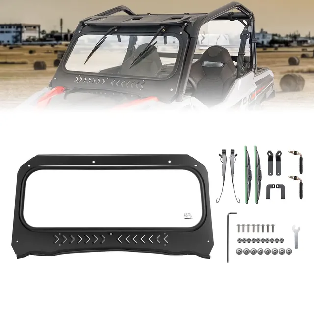 KEMIMOTO General 1000 parabrezza vetro con tergicristalli