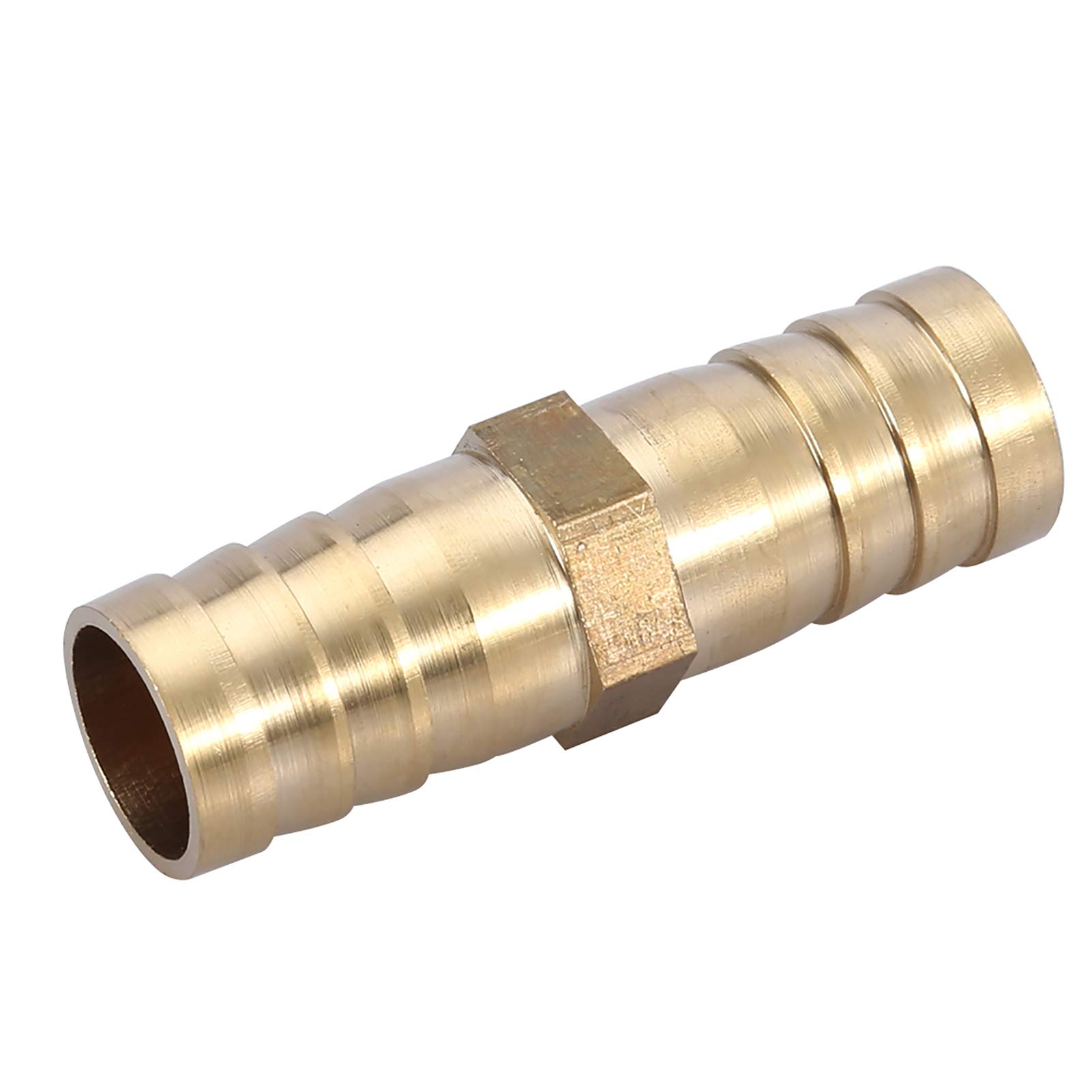 Kuuleyn Raccordo Diritto Ottone 14 mm 2 Pezzi per Tubo