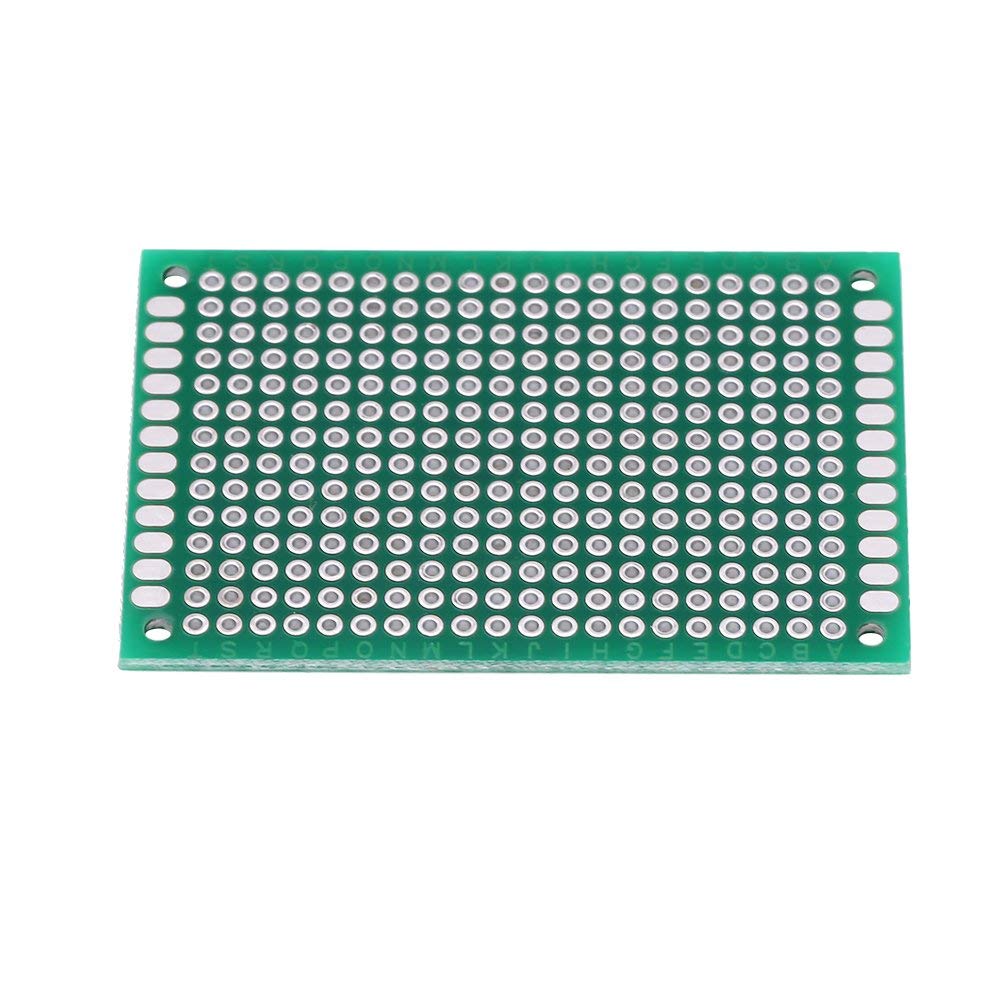 Kuuleyn 4x6cm basette millefori PCB doppia faccia 10 pezzi