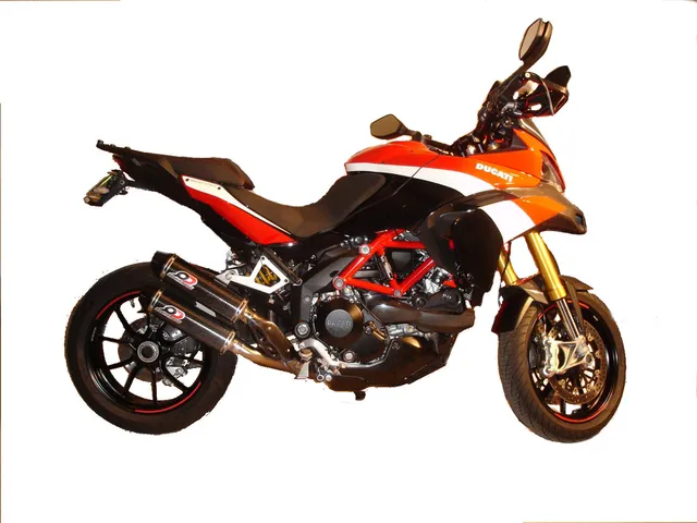 QD Exhaust Magnum Multistrada 1200 2010-2014 impianto completo Euro3