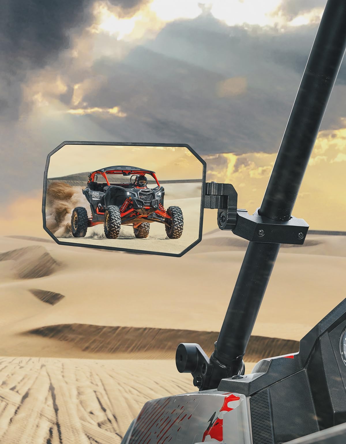 Kemimoto Maverick X3 specchietti laterali alluminio