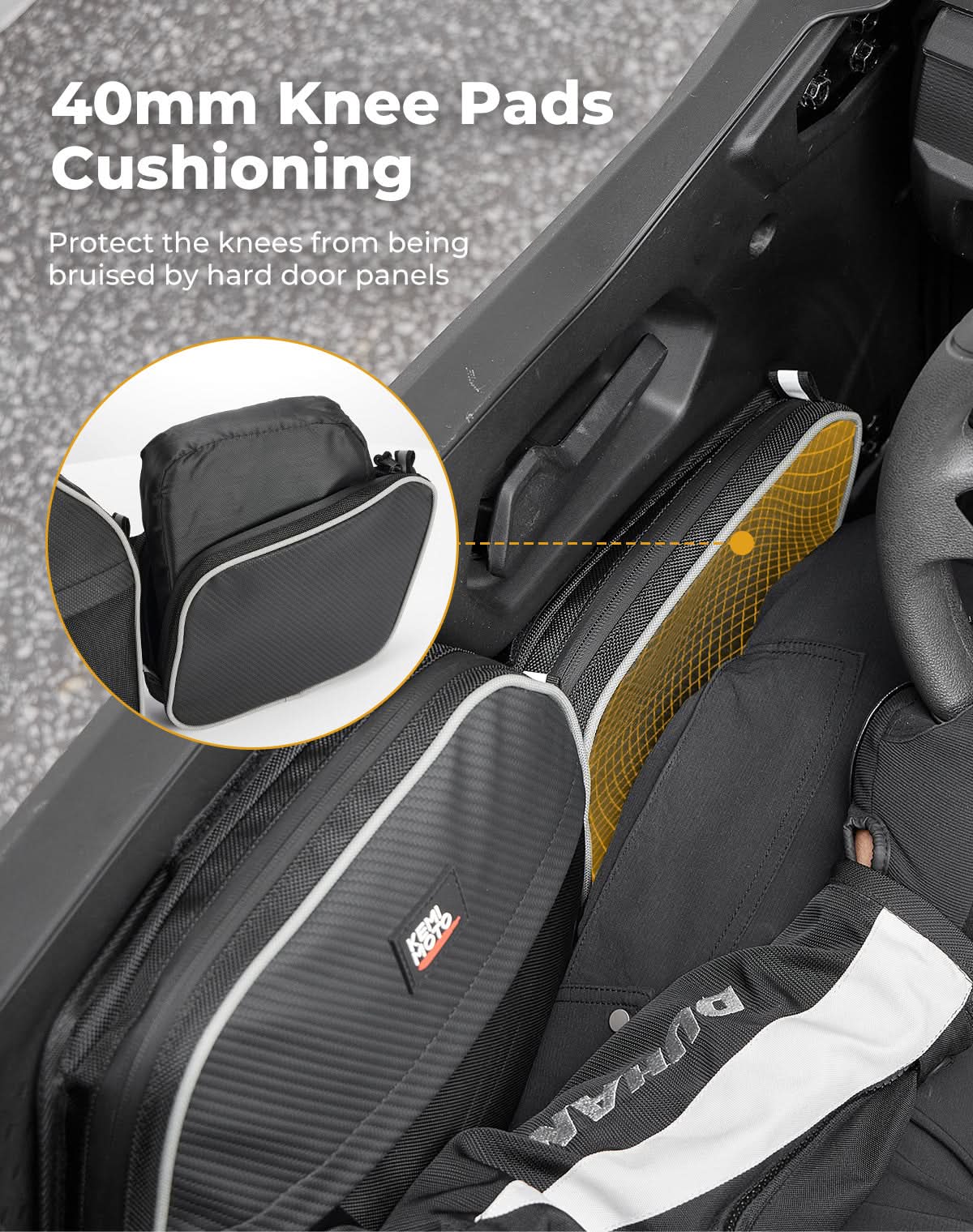 KEMIMOTO Borse Portiera ZForce 950 Sport coppia impermeabili