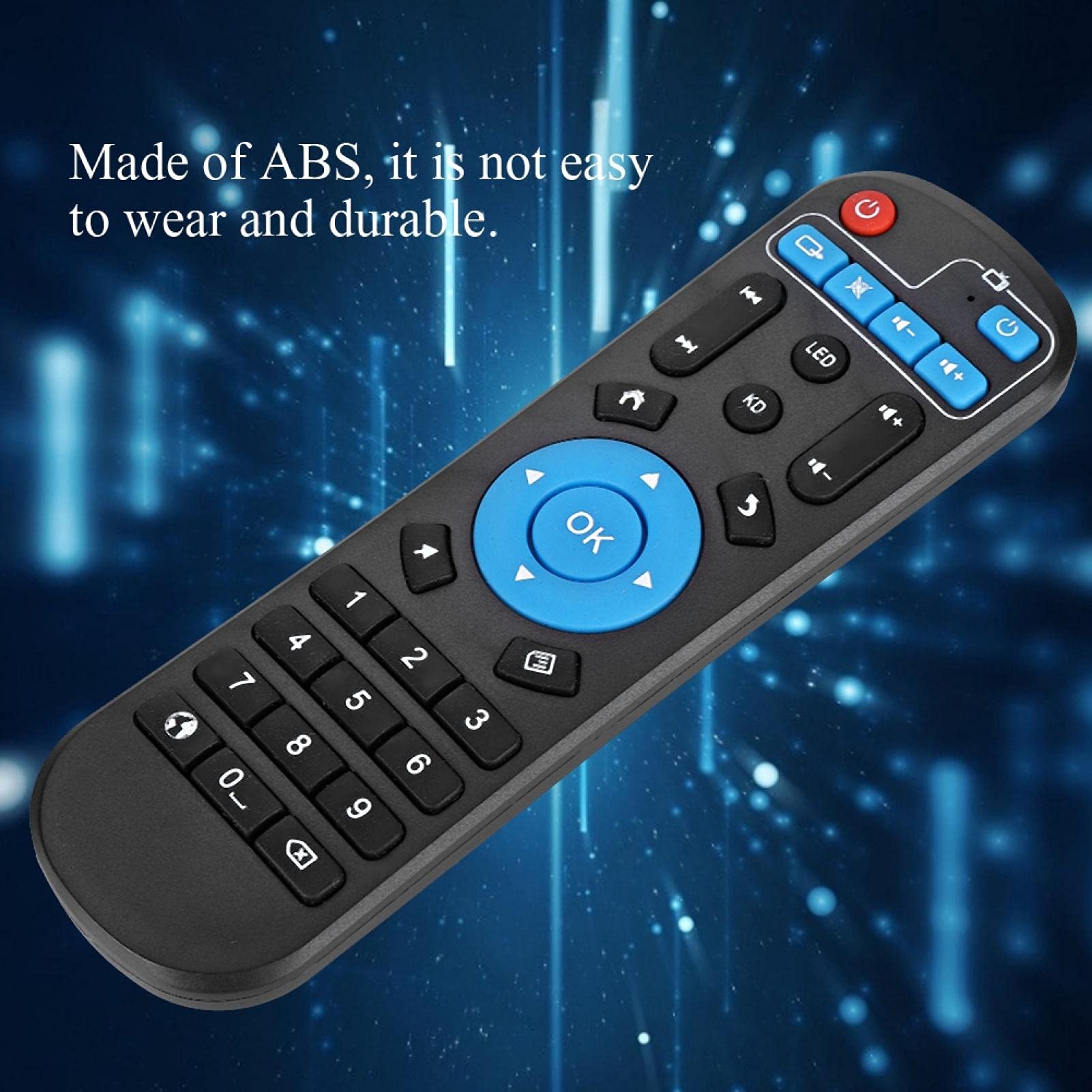 Kuuleyn T95Z Plus telecomando box TV nero 156 mm