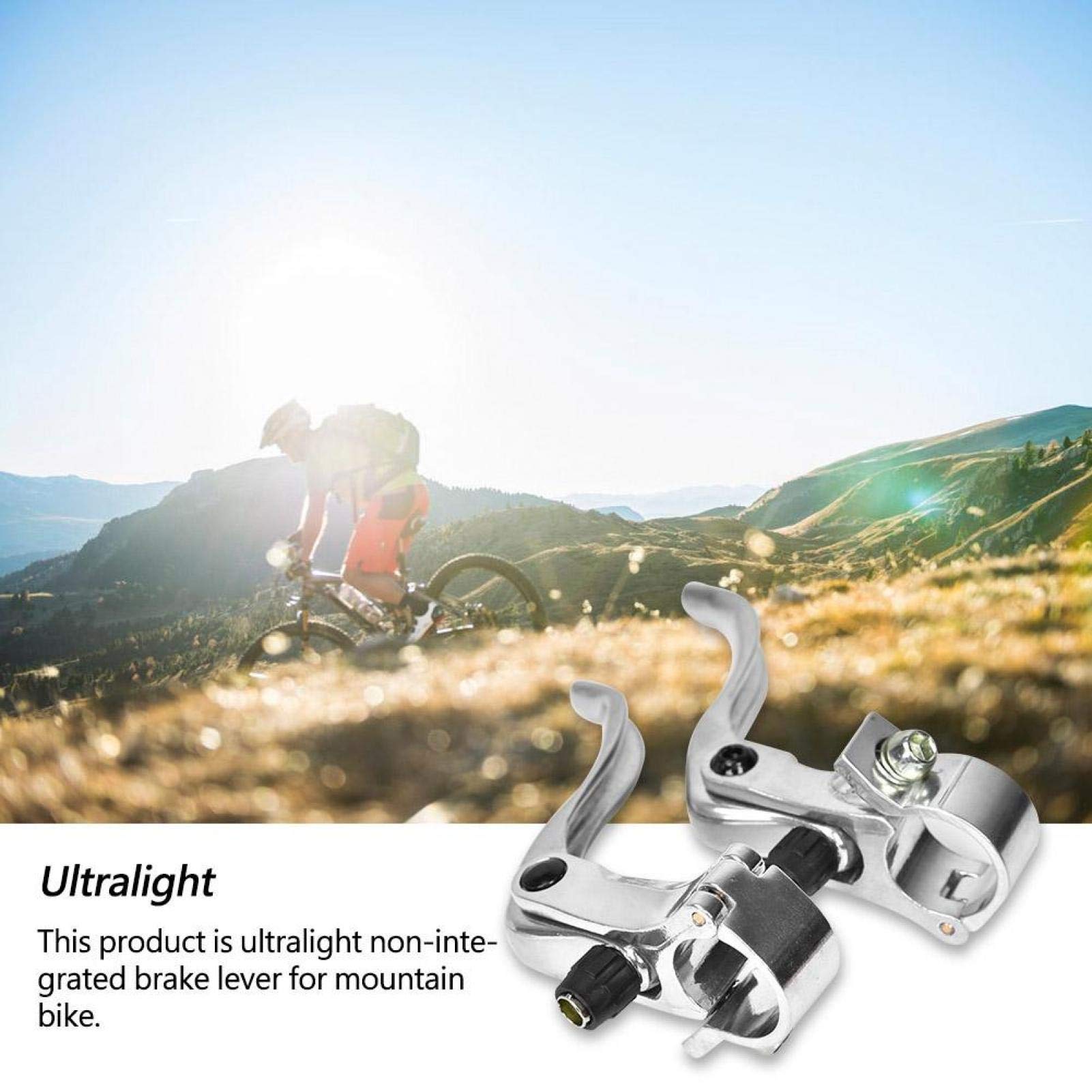 Kuuleyn Leve Freno Bici Alluminio 24 mm Argento 1 Paio