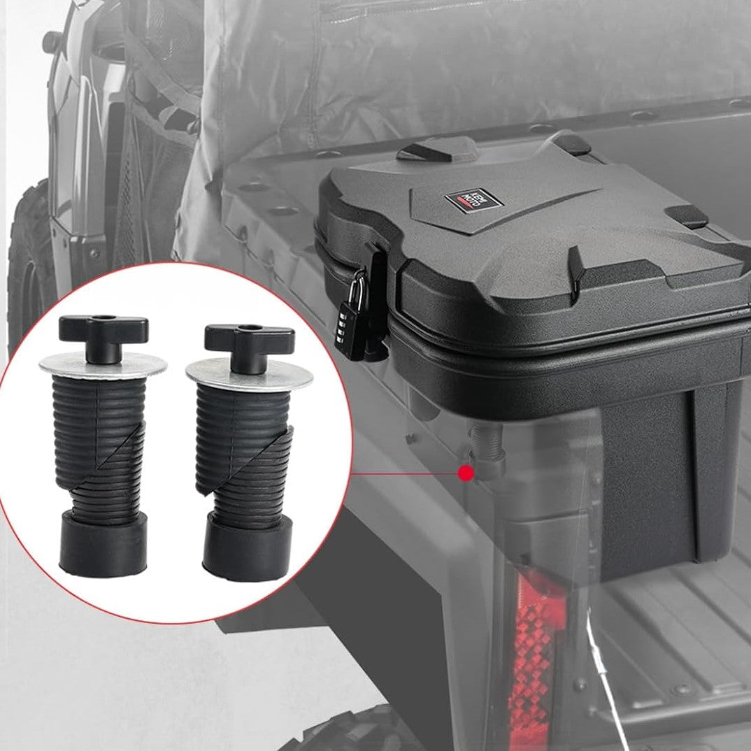 KEMIMOTO Baule 20L per Polaris General 1000 nero chiudibile
