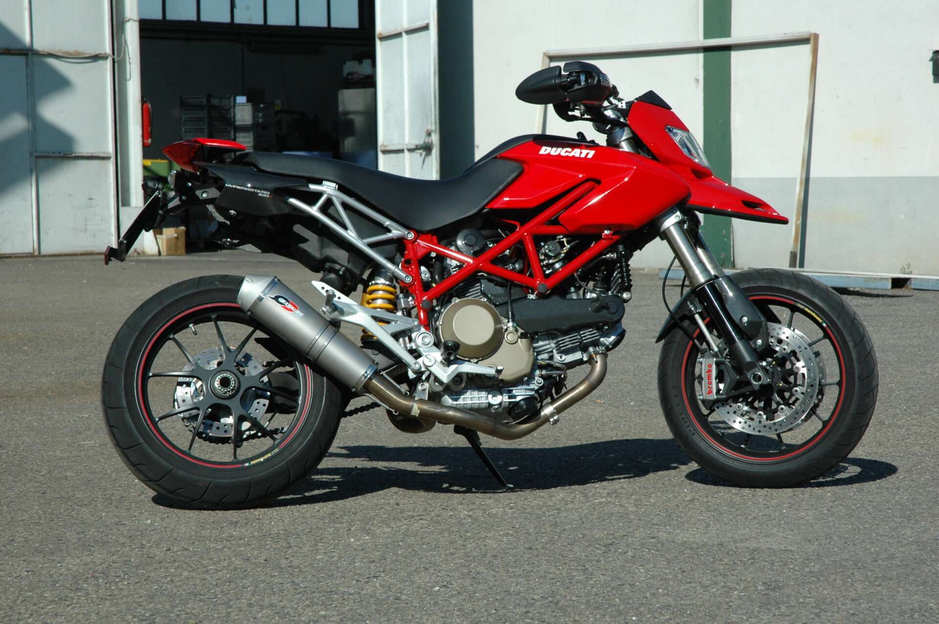 QD Exhaust Max-Cone Hypermotard 1100 Impianto Acciaio