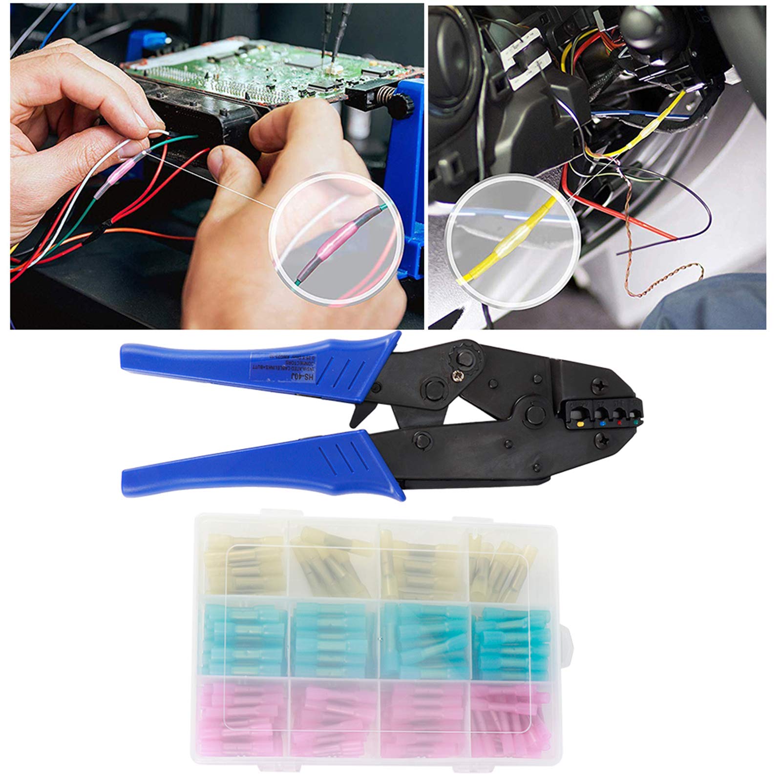 Kuuleyn set connettori elettrici a crimpare impermeabili