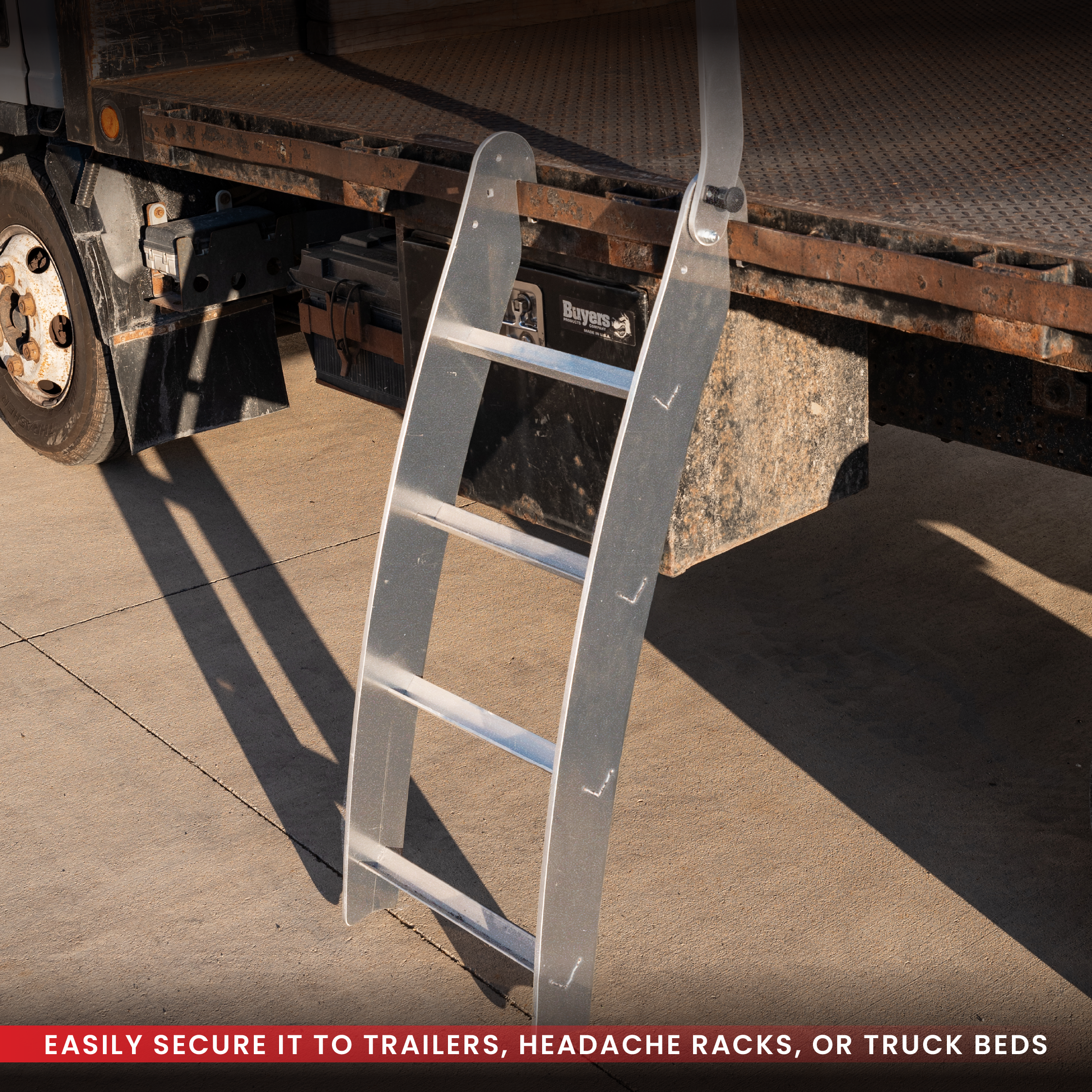GEN-Y Hitch Rub Rail Ladder Scala alluminio 1168 mm 136 kg