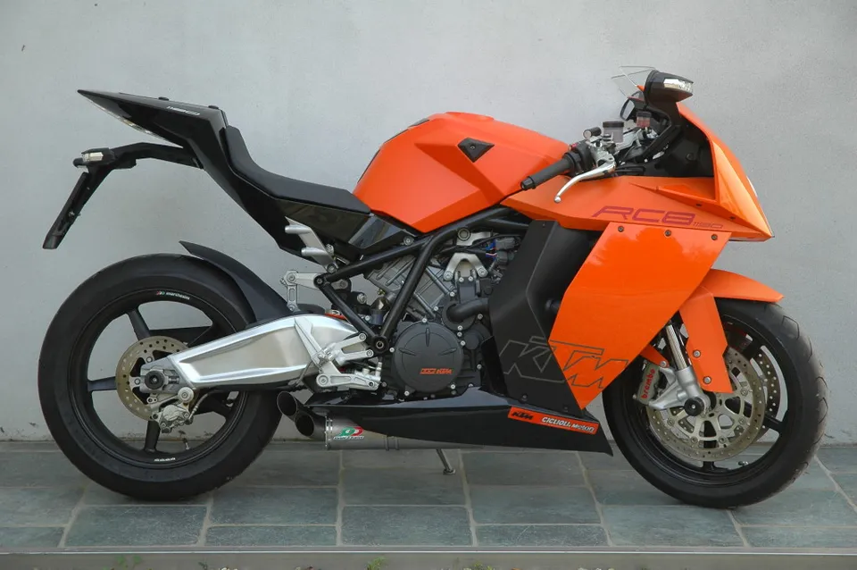 QD Exhaust KTM RC 8 1190 scarico 2 in 2 titanio