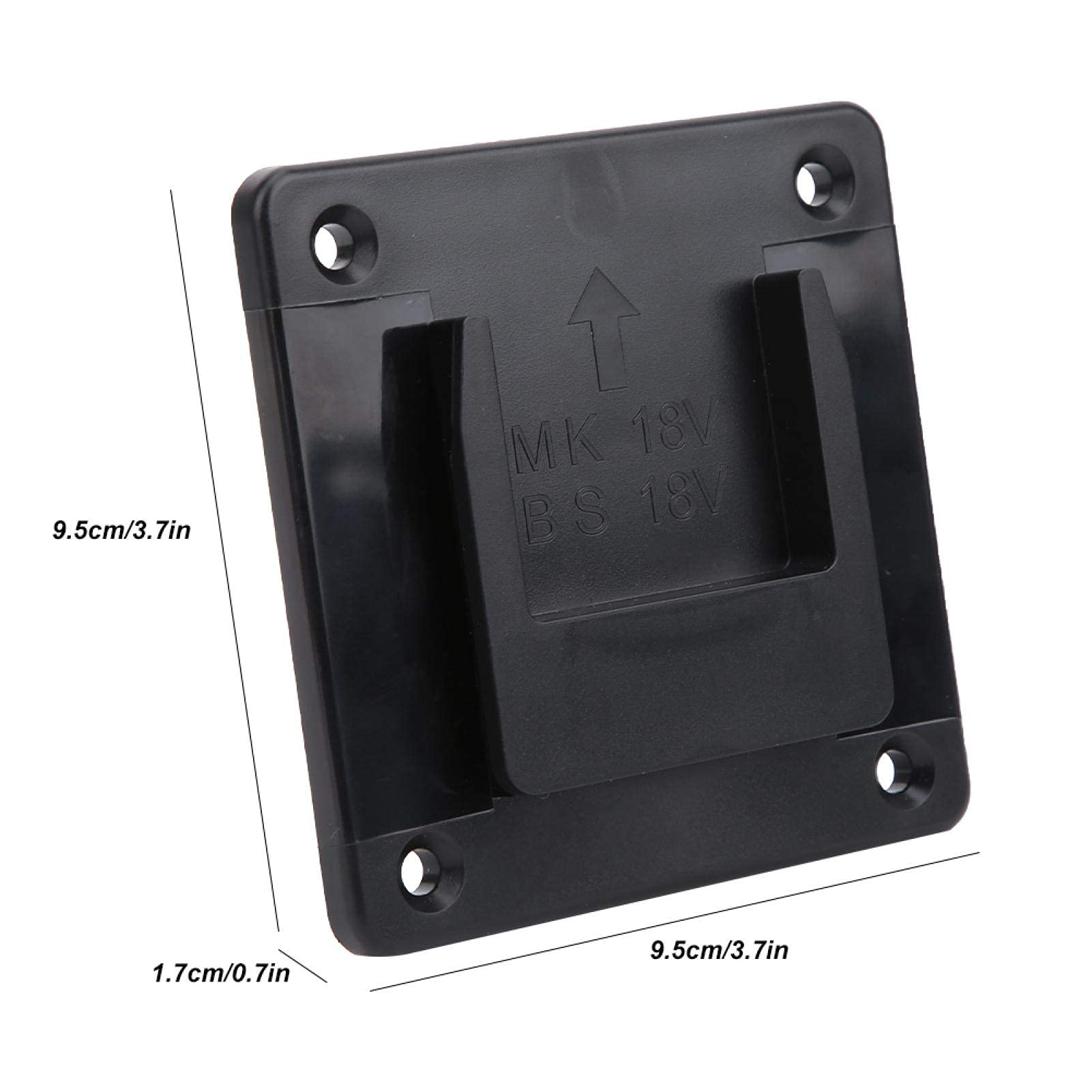 Kuuleyn 18V supporto trapano Makita Bosch 2 pezzi nero