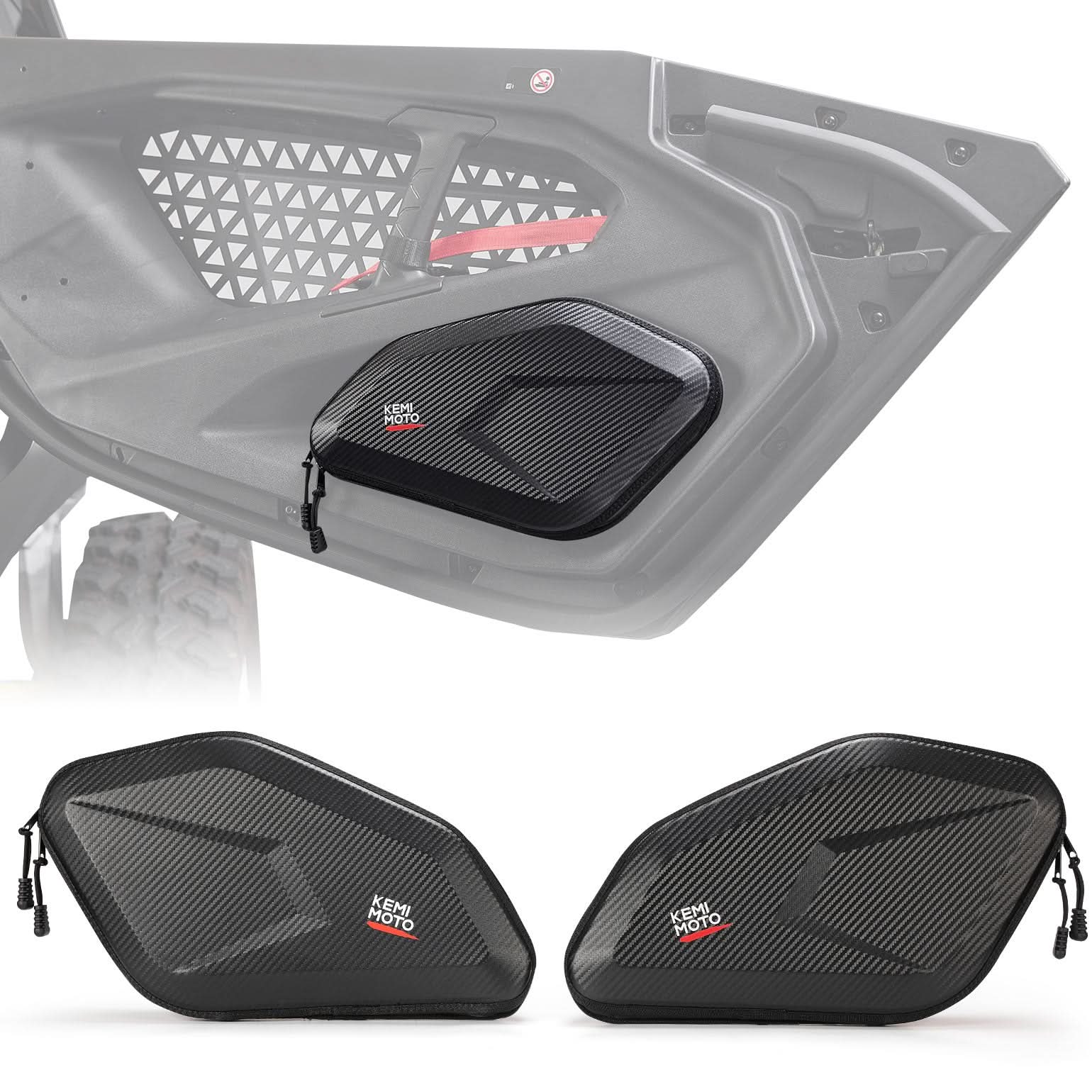 KEMIMOTO Maverick R borse porta laterali 4,5L semirigide