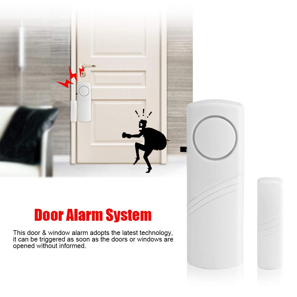 Kuuleyn allarme porta finestra wireless bianco