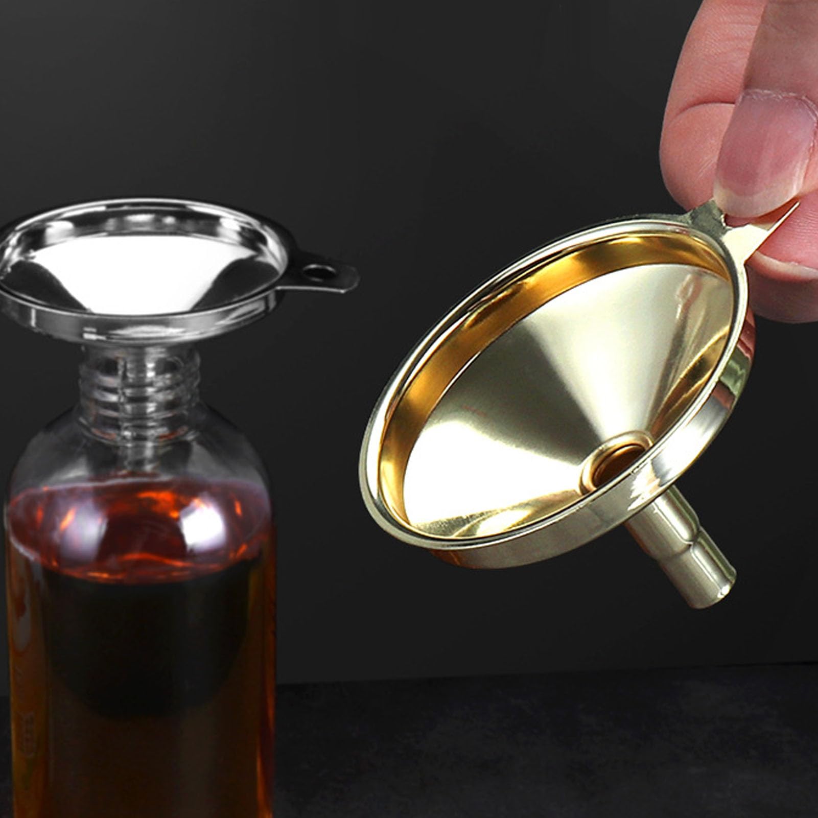 Kuuleyn mini imbuto cucina acciaio inox dorato versamento preciso