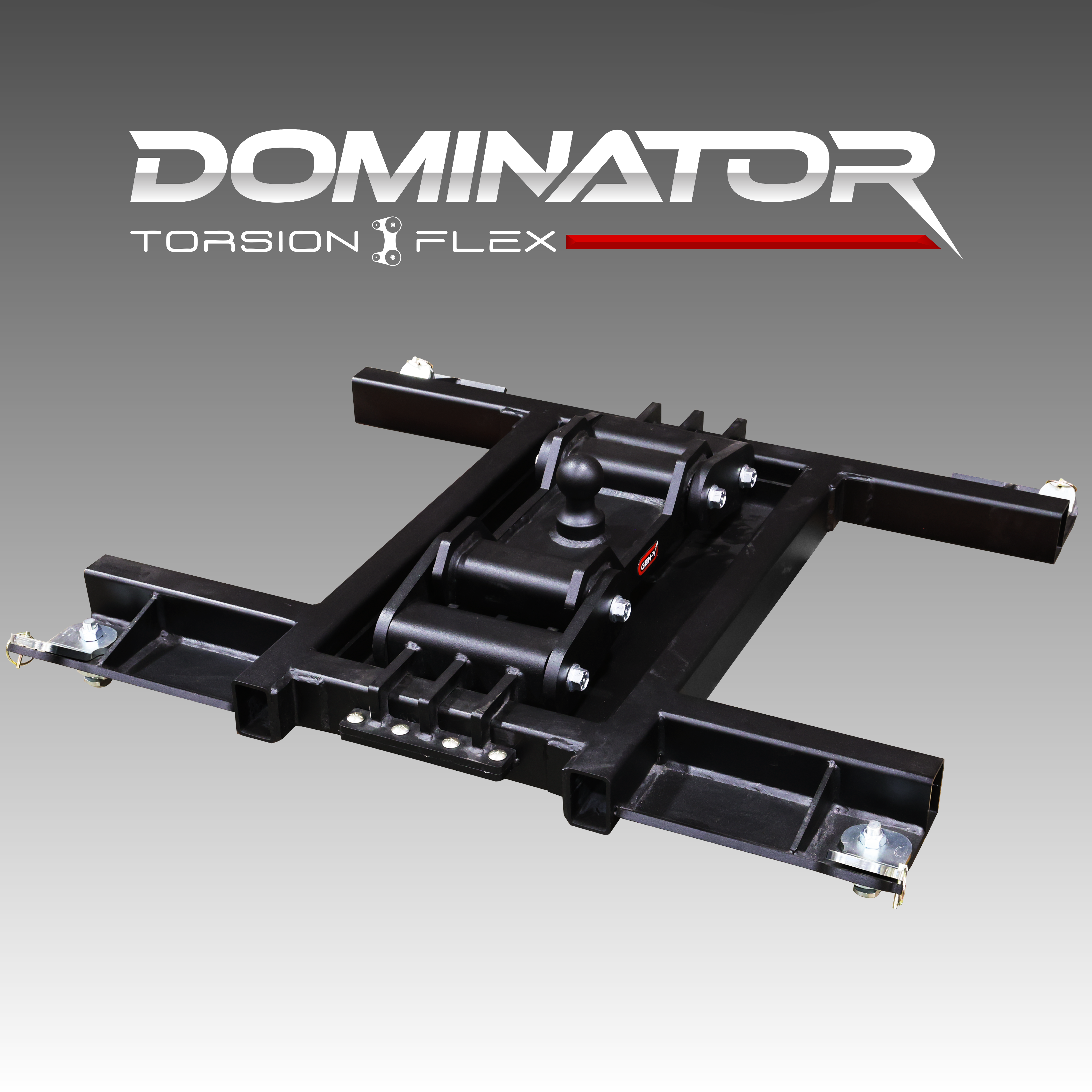 GEN-Y DOMINATOR Torsion-Flex sfera gooseneck Ford 25000 lb