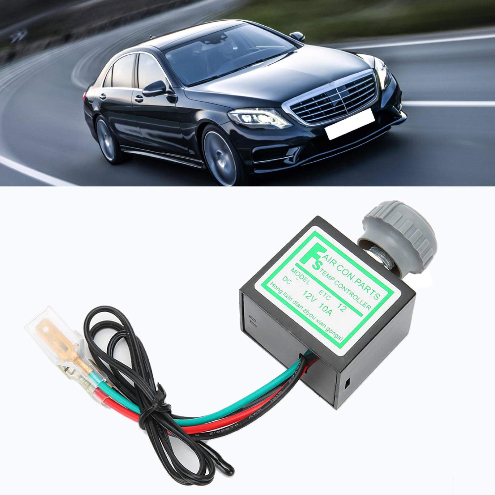 Kuuleyn 12V Termostato Condizionatore Auto 10A ABS 1pz