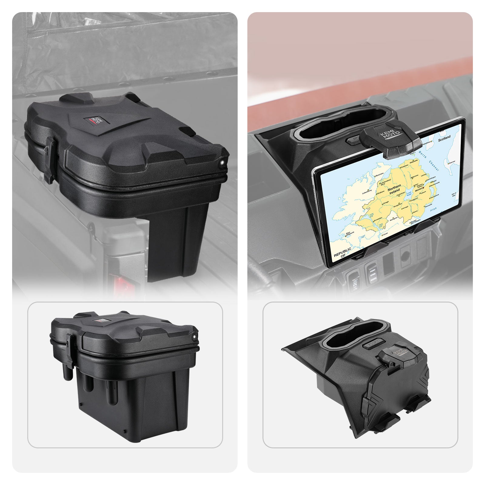 KEMIMOTO Ranger XP 1000 Bauletto + Porta Tablet