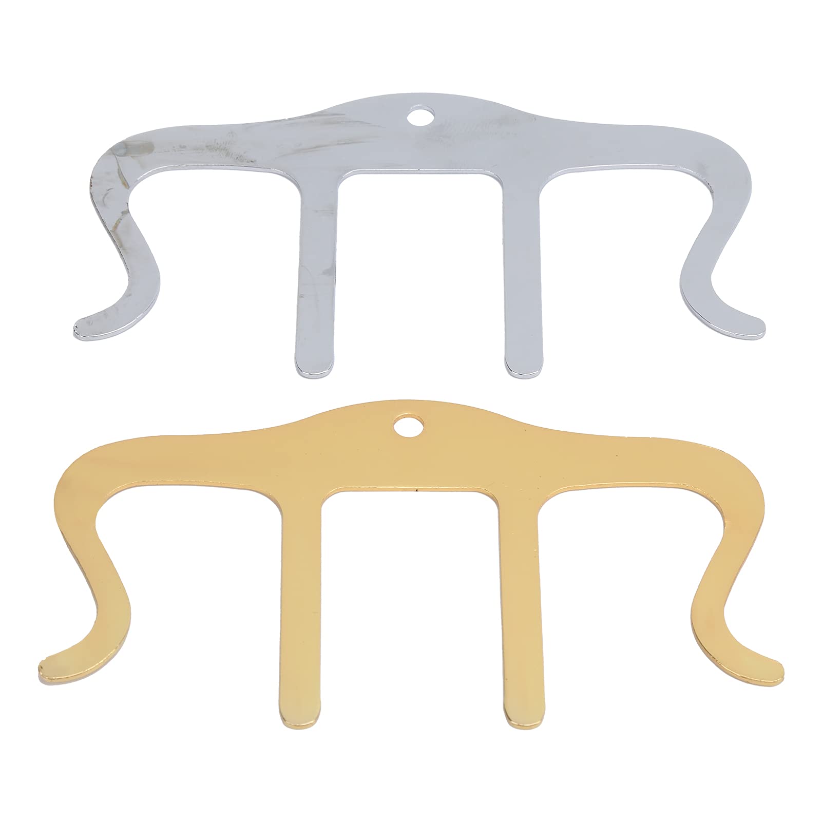 Kuuleyn Clip Libro Musicale Metallo 110 mm 2 Pezzi