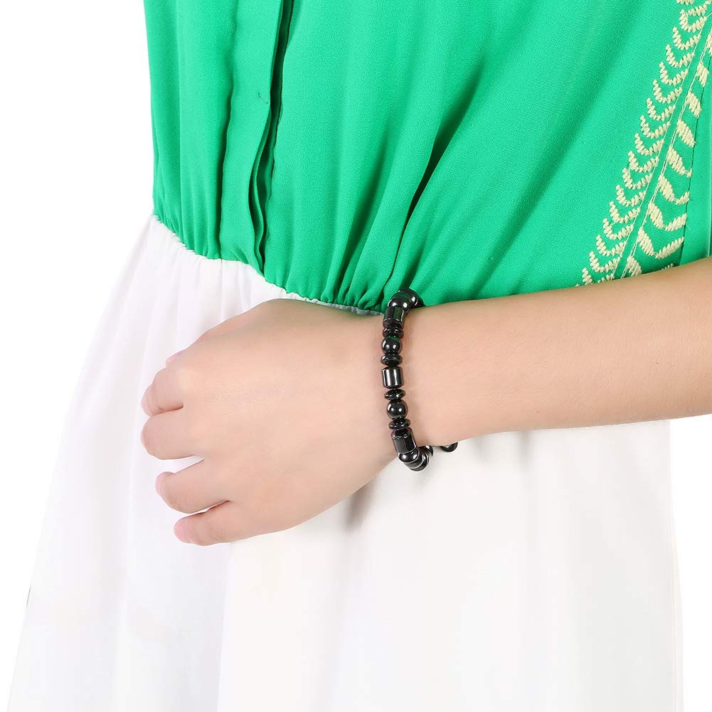Hapivida Ematite bracciale magnetico elastico