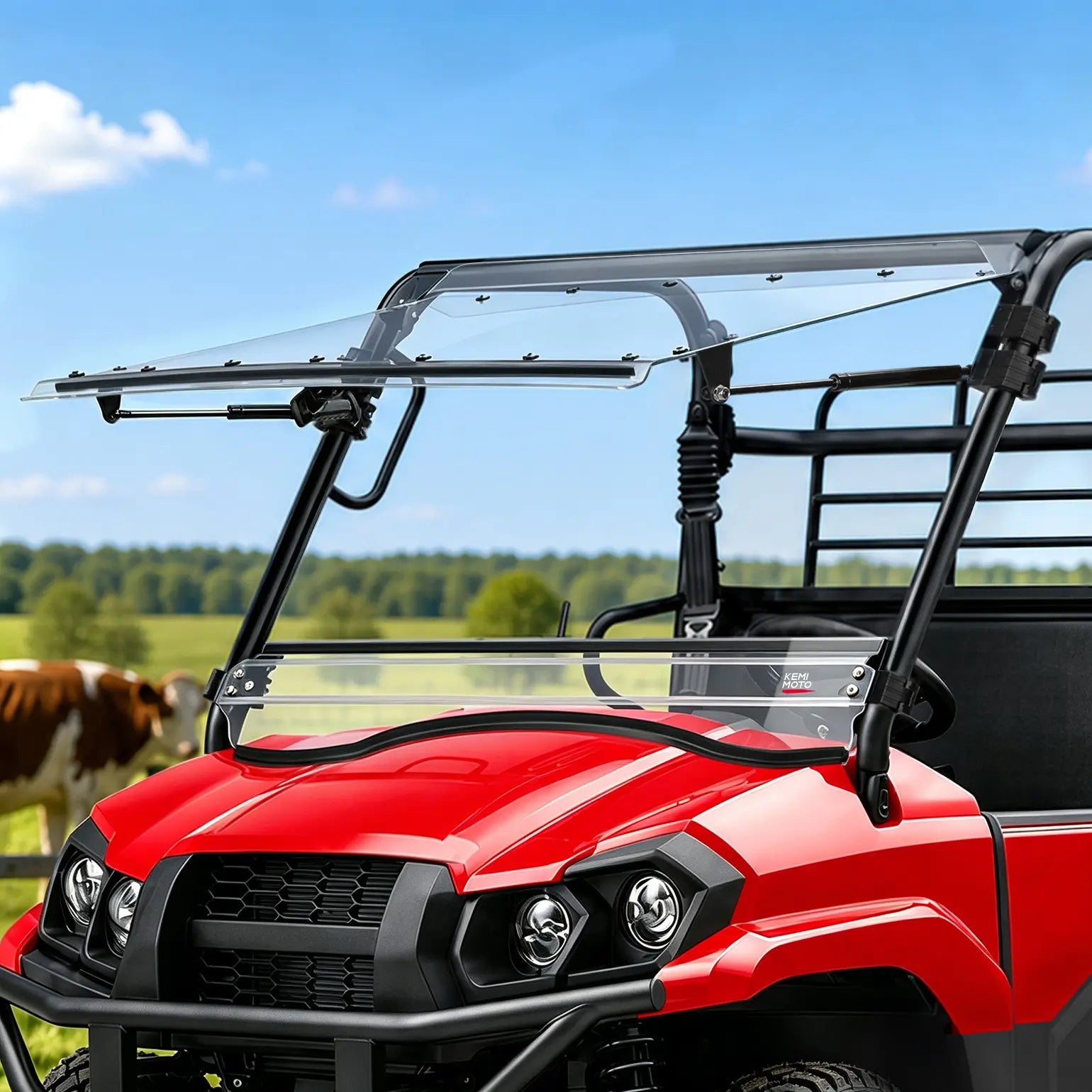 KEMIMOTO Mule PRO-MX parabrezza flip 3 in 1 PC