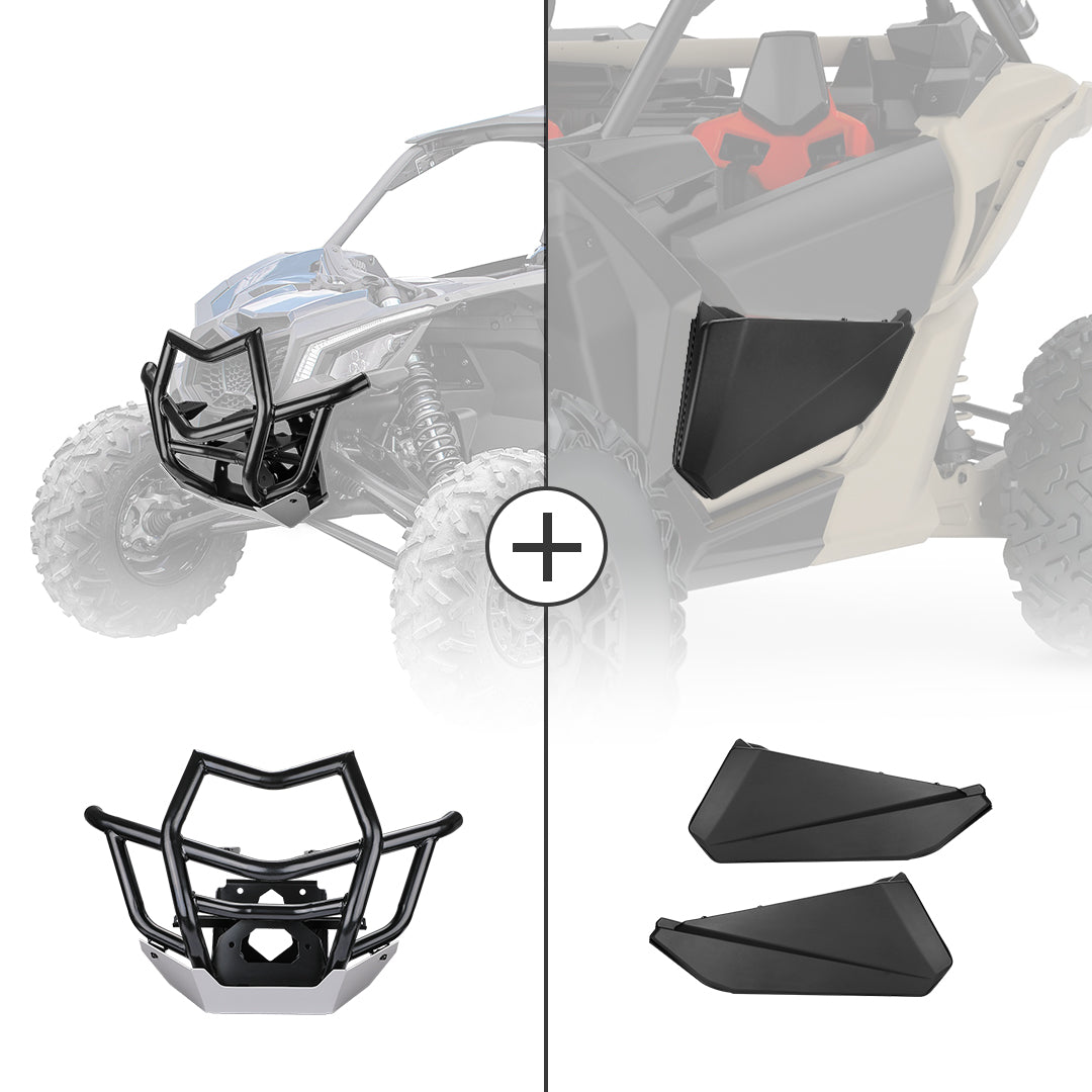 KEMIMOTO Paraurti Anteriore + Porte Basse Maverick X3