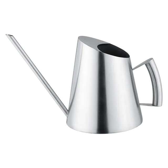 Kuuleyn Annaffiatoio Acciaio Inox 1500 ml Beccuccio Lungo