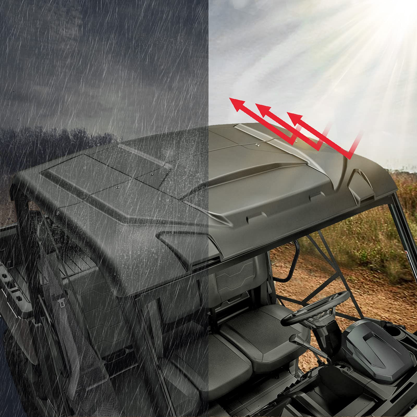 KEMIMOTO Defender tettuccio rigido Can-Am HD5-HD10