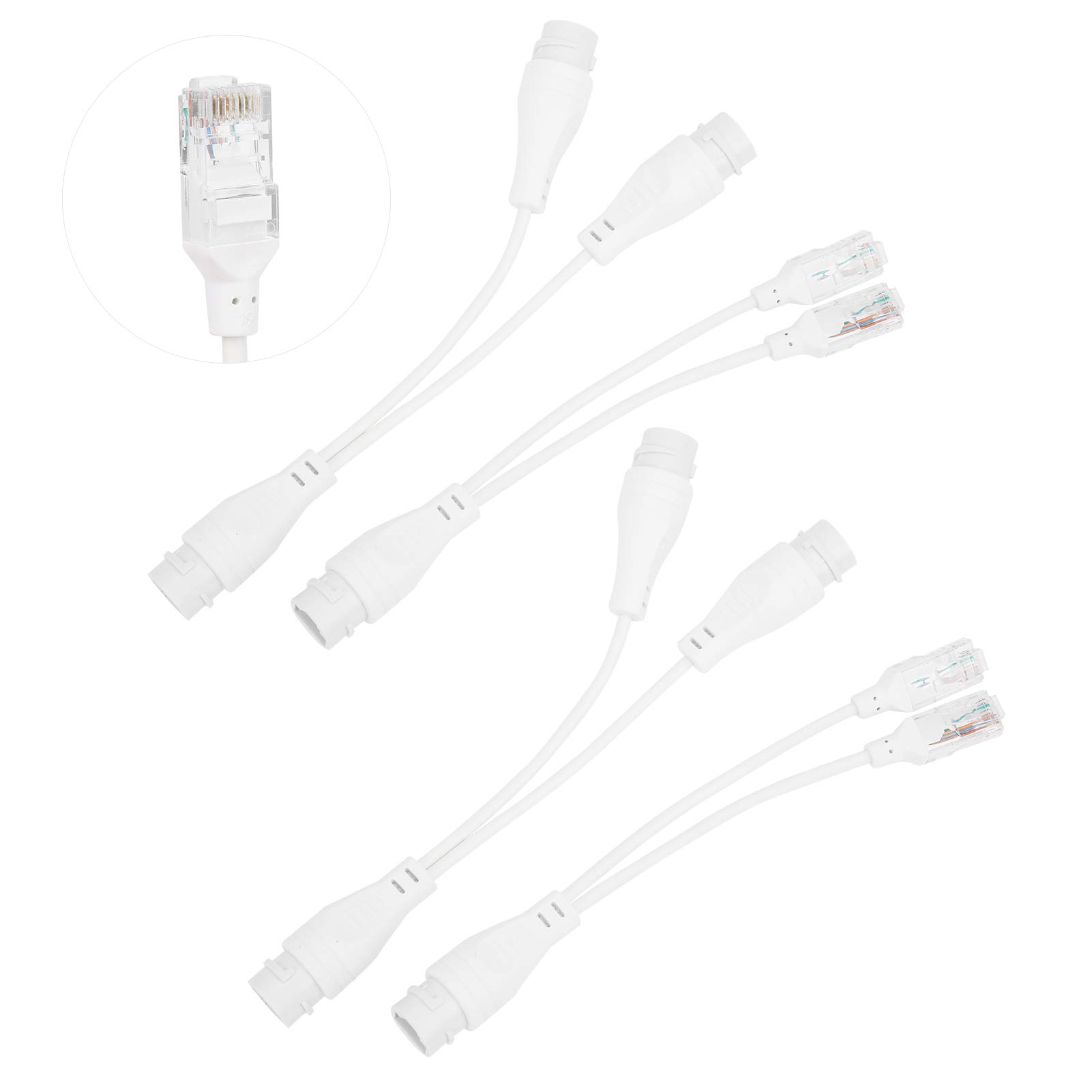 Kuuleyn Sdoppiatore PoE 1 a 2 cavo adattatore 2 pezzi impermeabile
