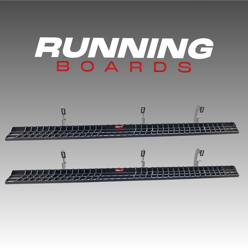 GEN-Y Running Boards pedane laterali RAM 1500 Crew Cab