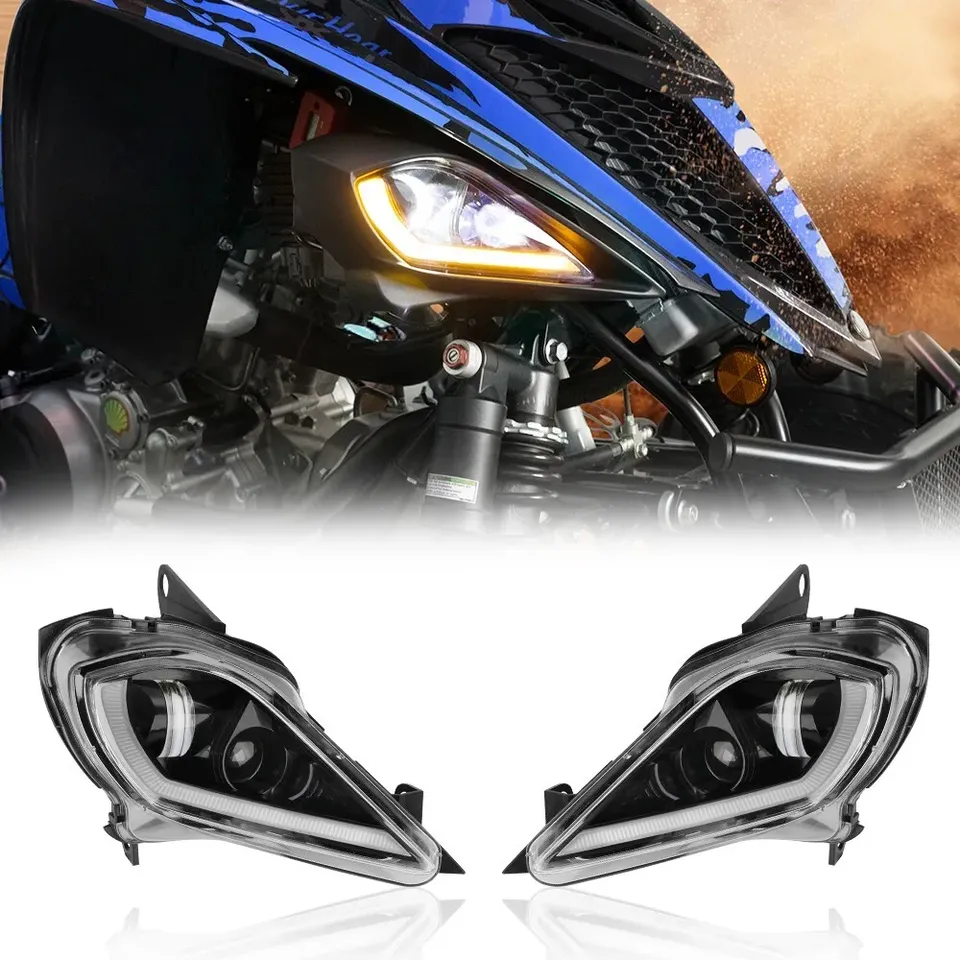 Kemimoto Fari LED Yamaha YFZ 450 Raptor 700 IP67