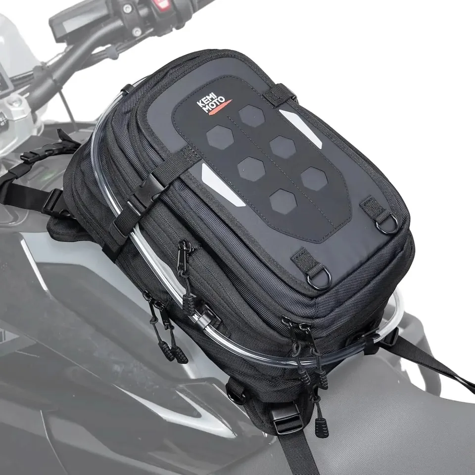 KEMIMOTO borsa serbatoio moto 9-12L con sacca acqua