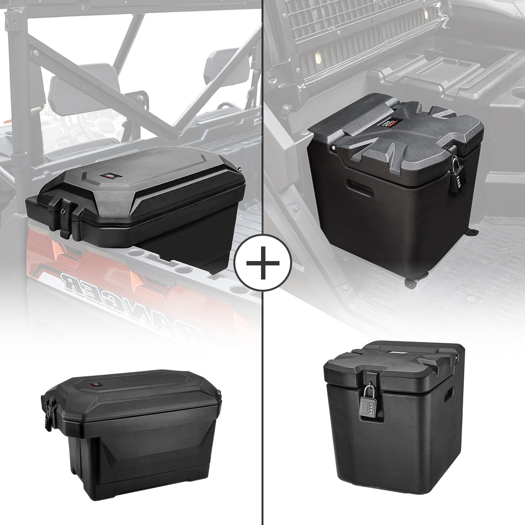 Kemimoto Box Cargo 45L + Box Sottosella 26L Ranger XP 1000