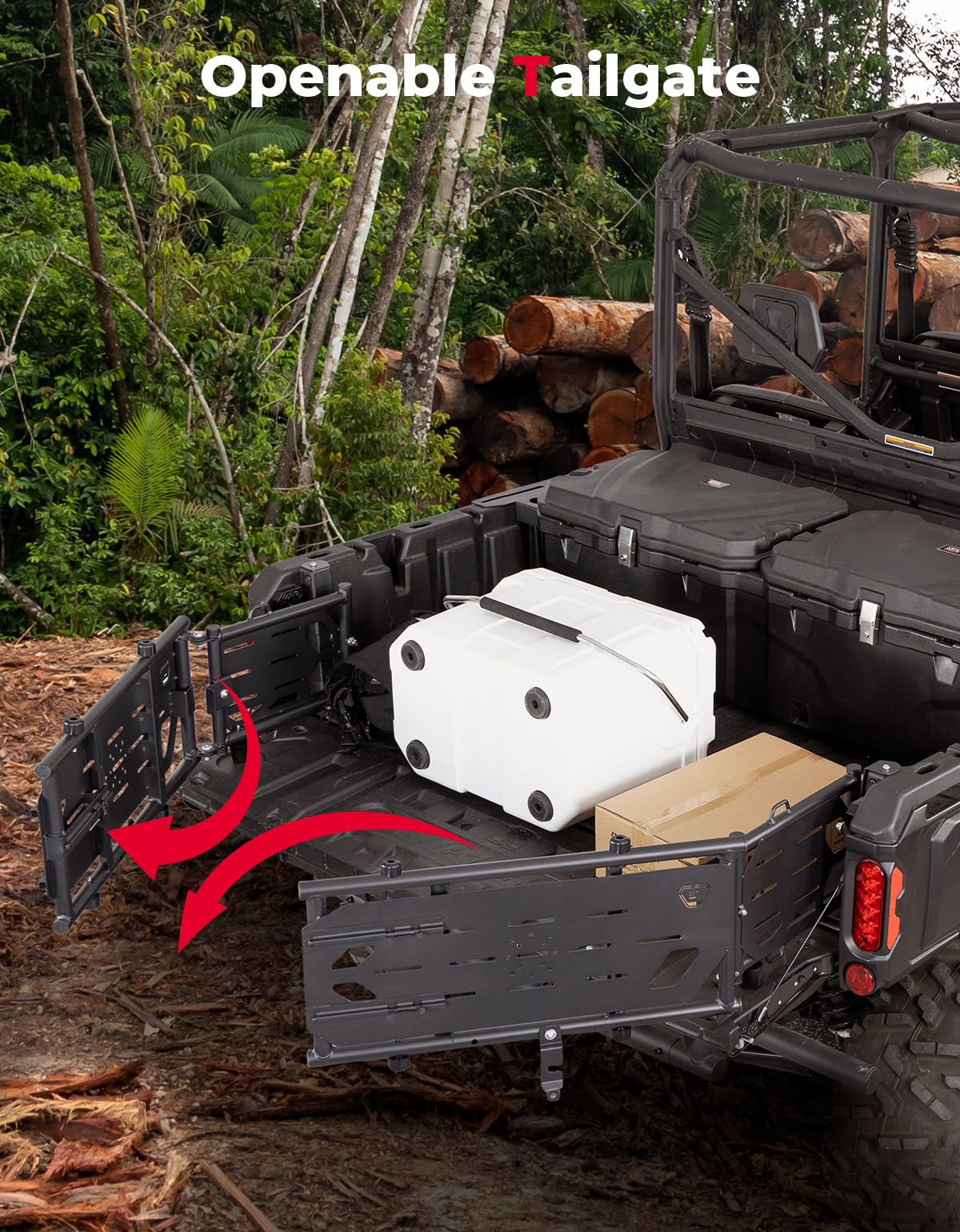 KEMIMOTO Defender HD estensione cassone metallo ribaltabile