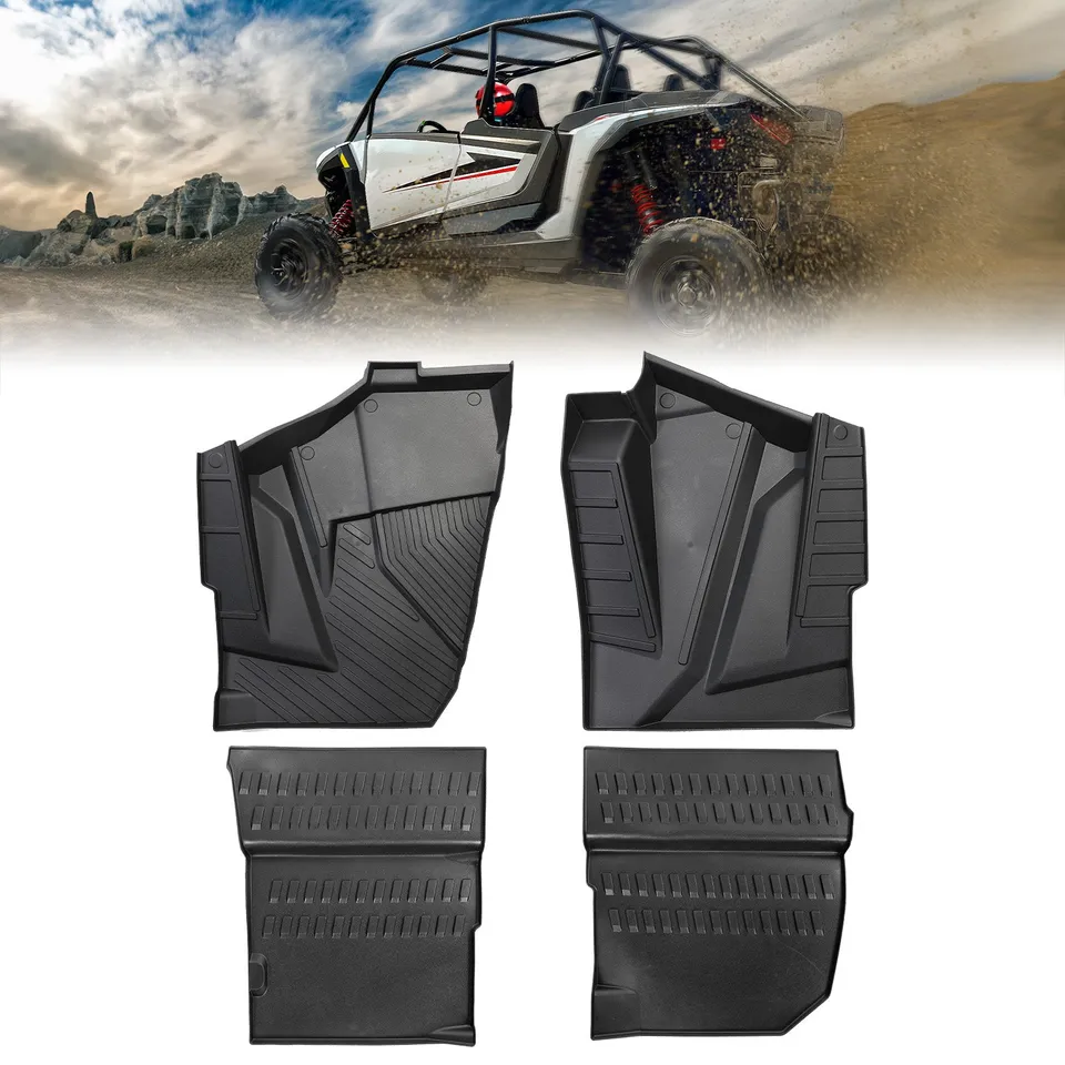 KEMIMOTO tappetini TPE RZR XP 4 1000 4 pezzi antiscivolo
