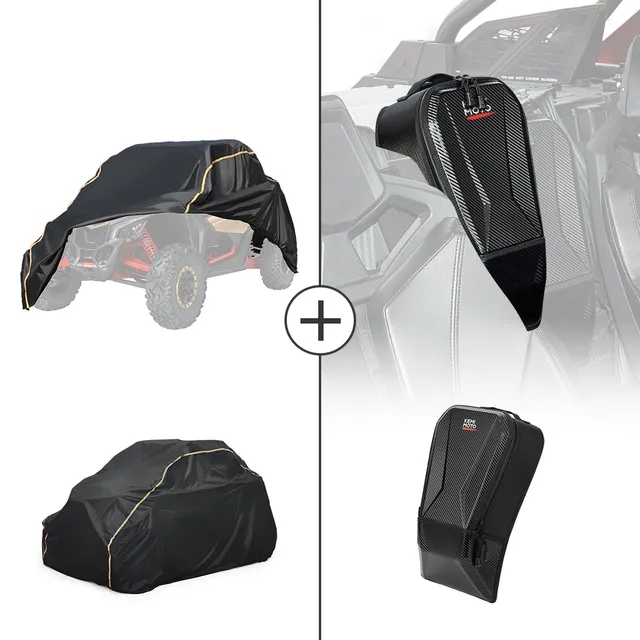 KEMIMOTO Maverick X3 borsa centrale + telo UTV