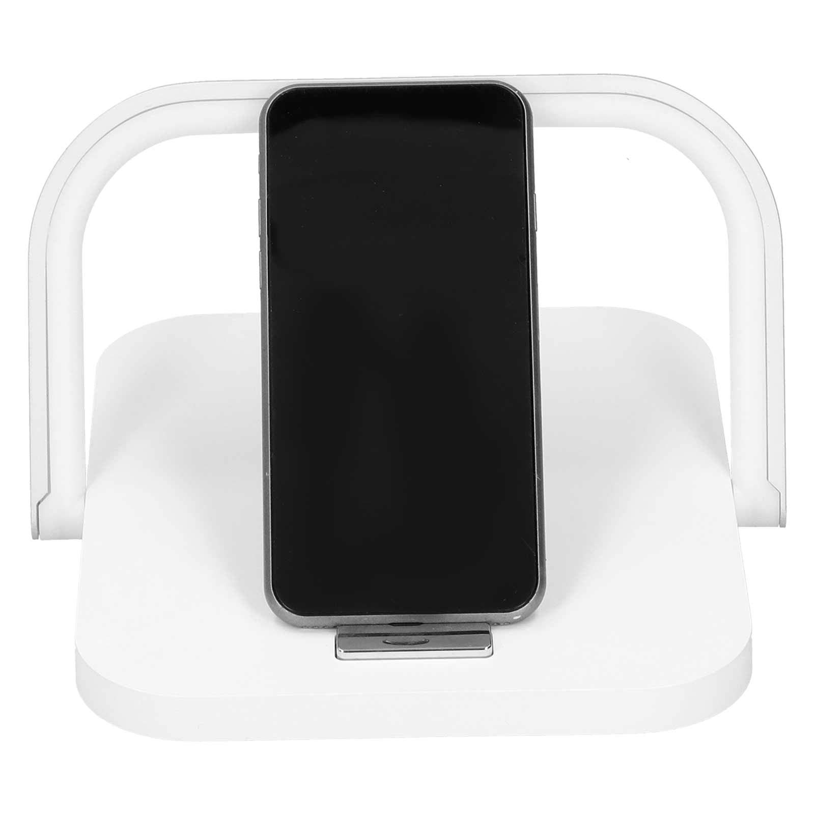 Kuuleyn lampada da tavolo 3 in 1 bianca ricarica wireless 5V