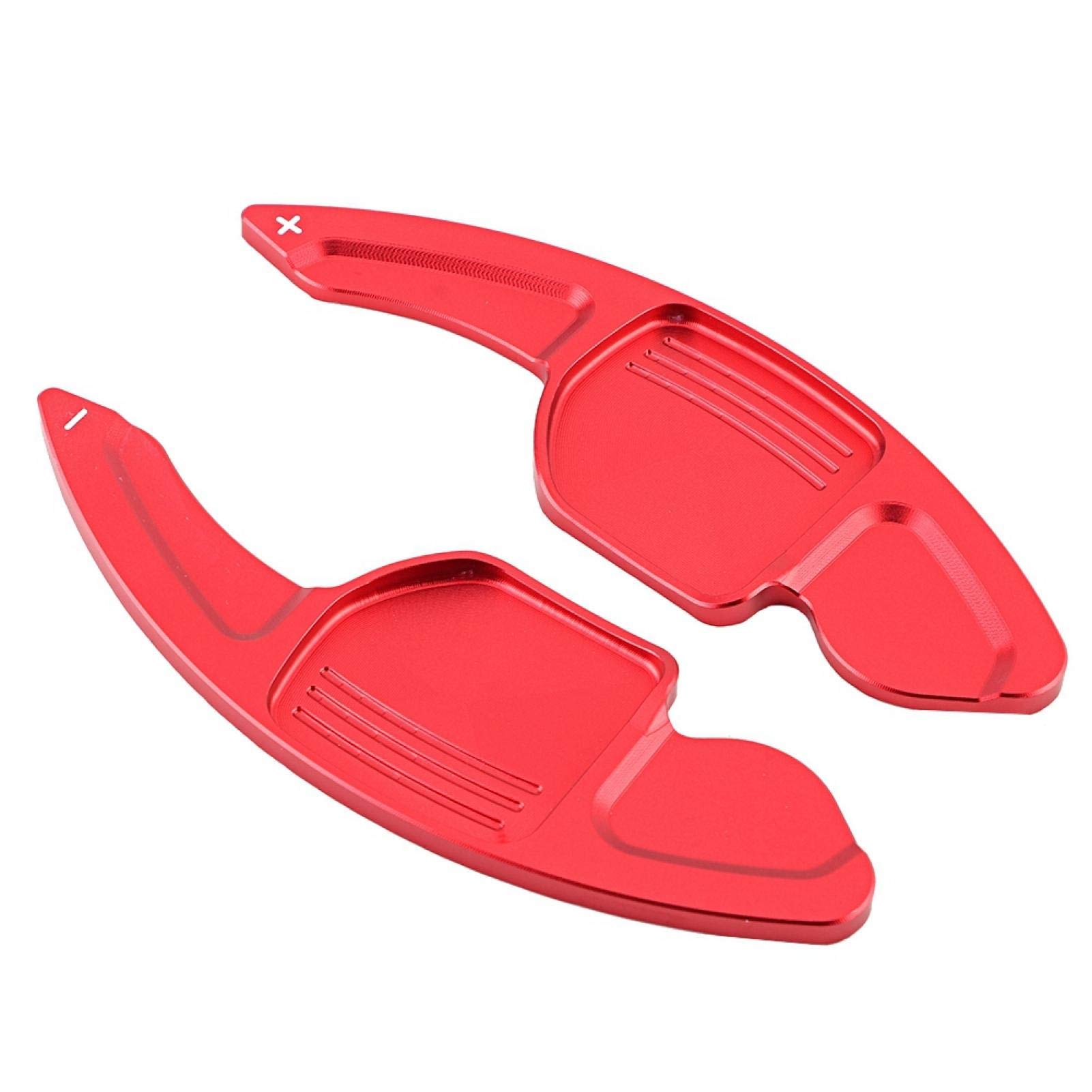 Kuuleyn Palette Cambio Volante Rosse Alluminio 2 Pezzi Audi