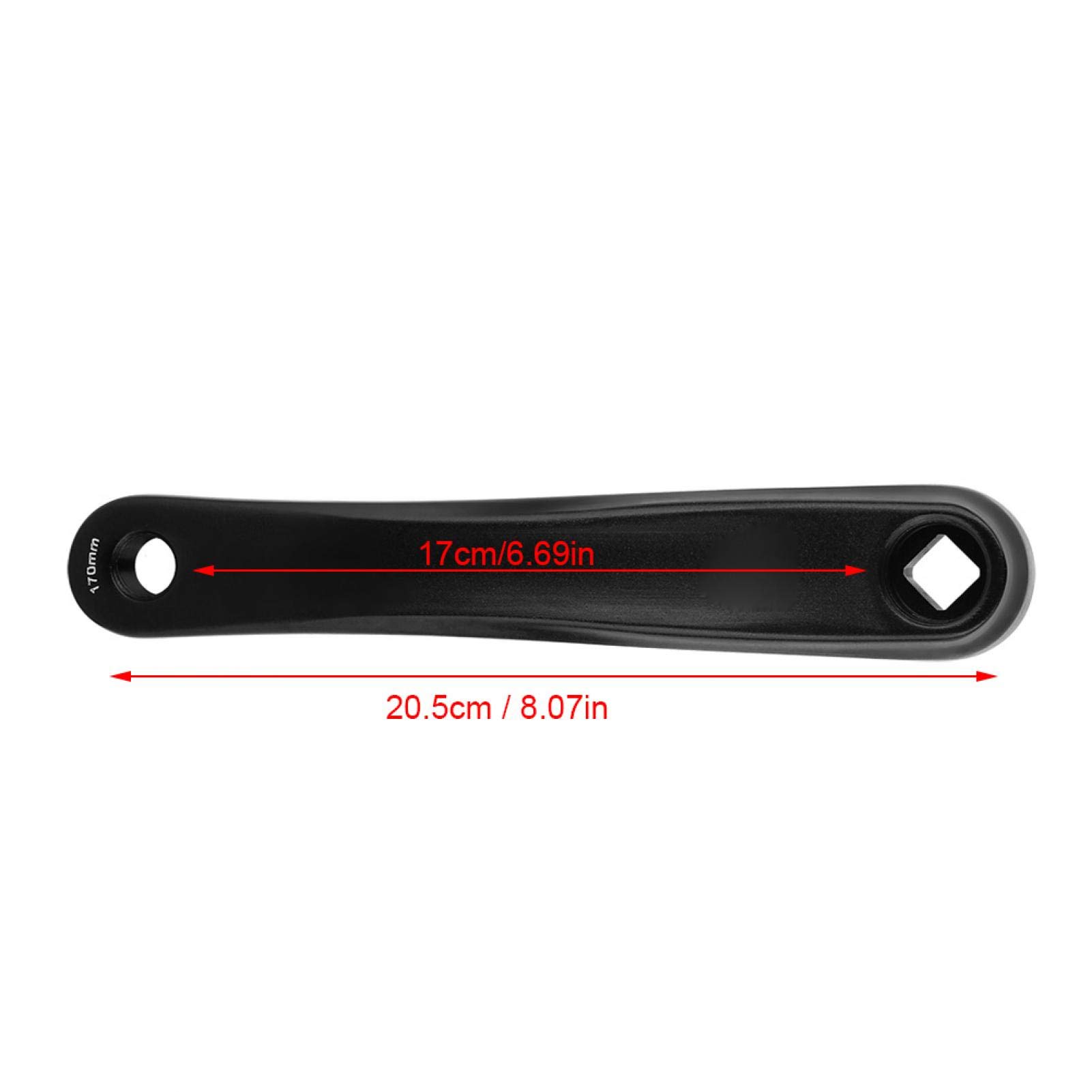 Kuuleyn Pedivella Bici 170 mm Nera Lega Alluminio