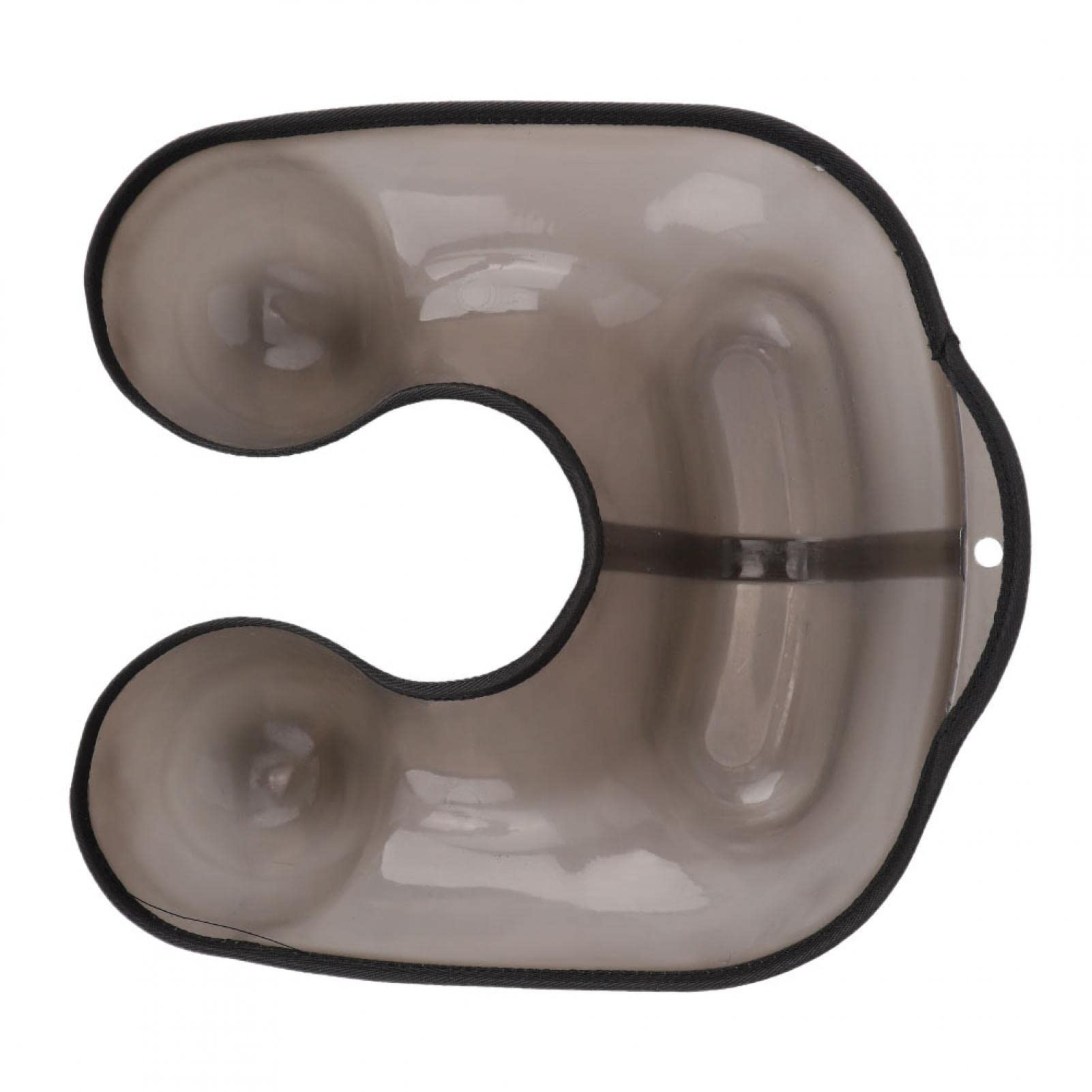 Kuuleyn Vassoio Collo Parrucchiere Tinta PVC Nero